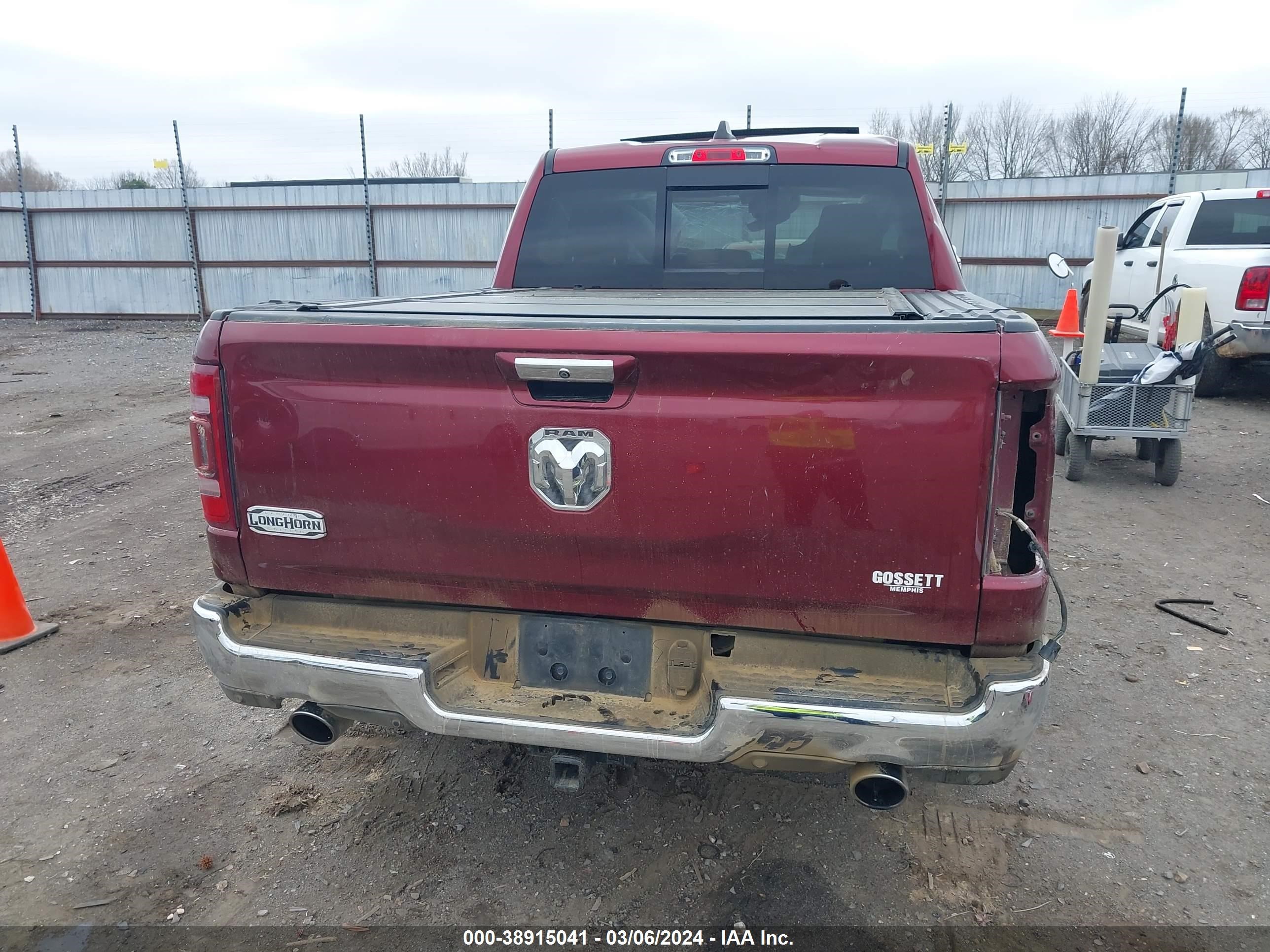 2019 Ram 1500 Longhorn 4X2 5'7 Box vin: 1C6RREKT6KN679075