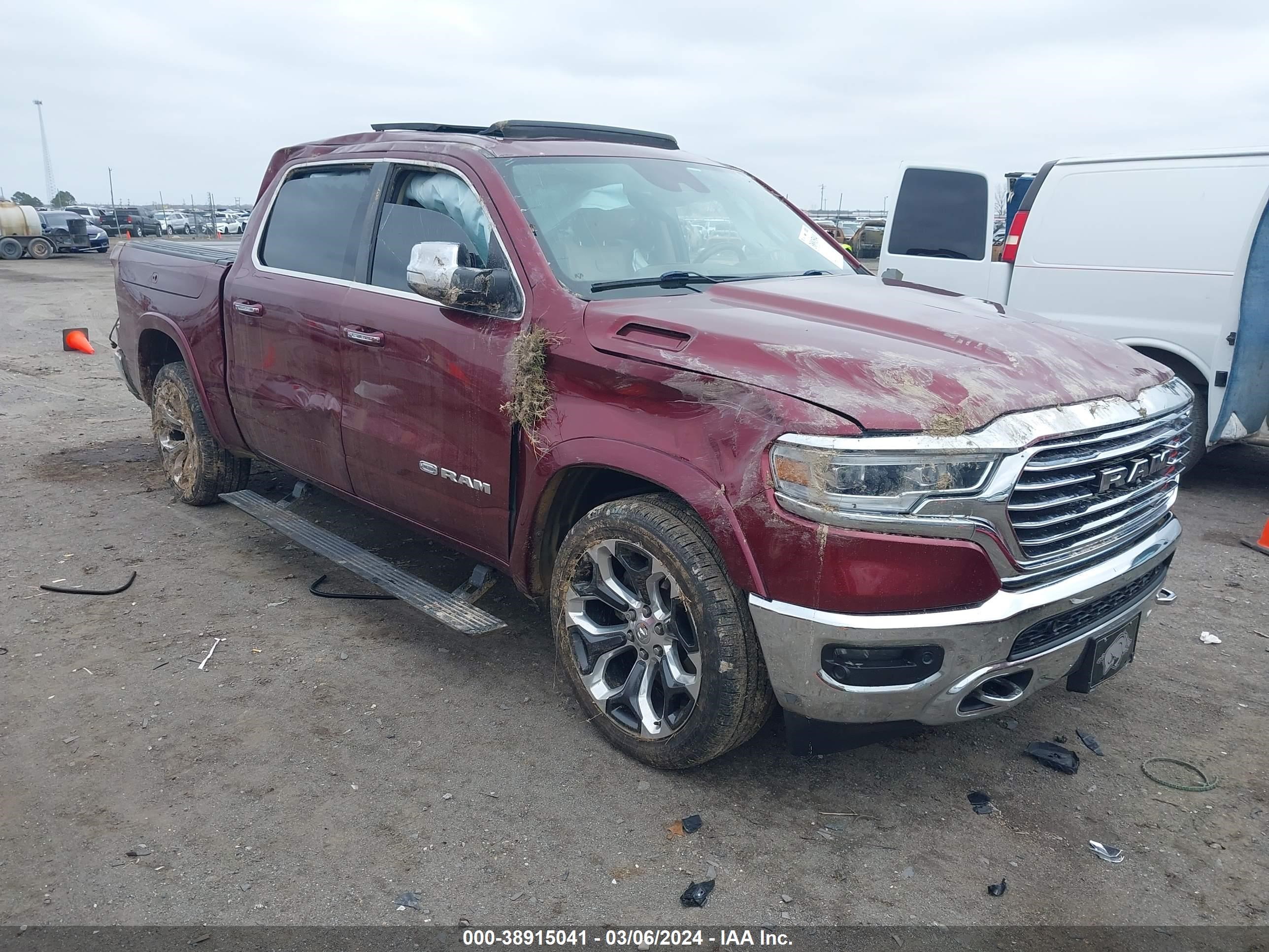 2019 Ram 1500 Longhorn 4X2 5'7 Box vin: 1C6RREKT6KN679075