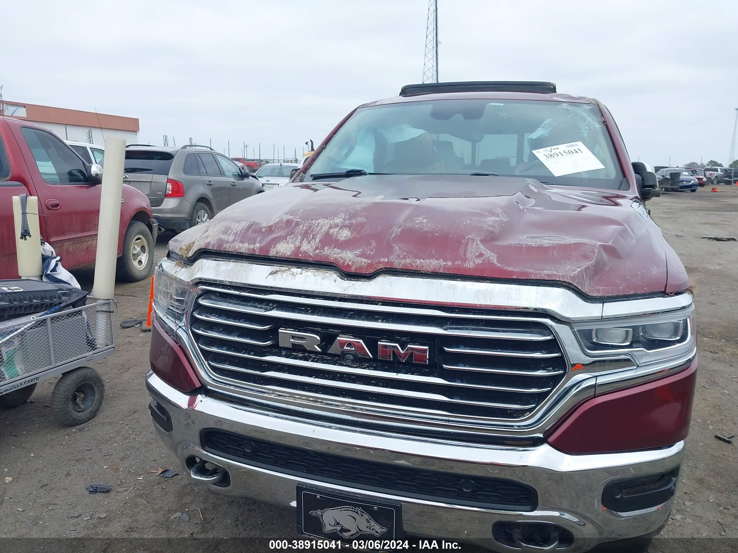 2019 Ram 1500 Longhorn 4X2 5'7 Box vin: 1C6RREKT6KN679075