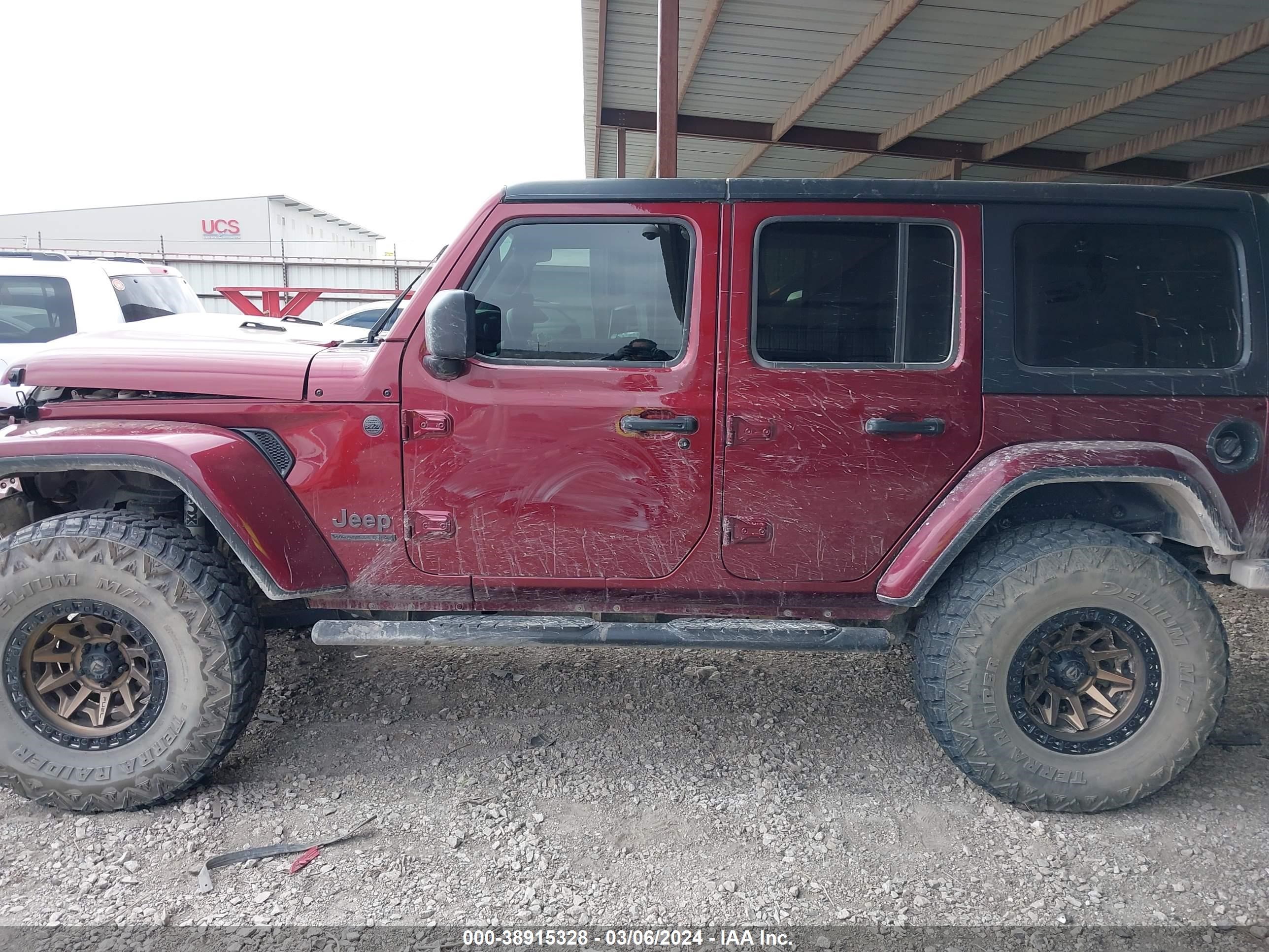 2021 Jeep Wrangler Unlimited 80Th Anniversary 4X4 vin: 1C4HJXDG3MW589192