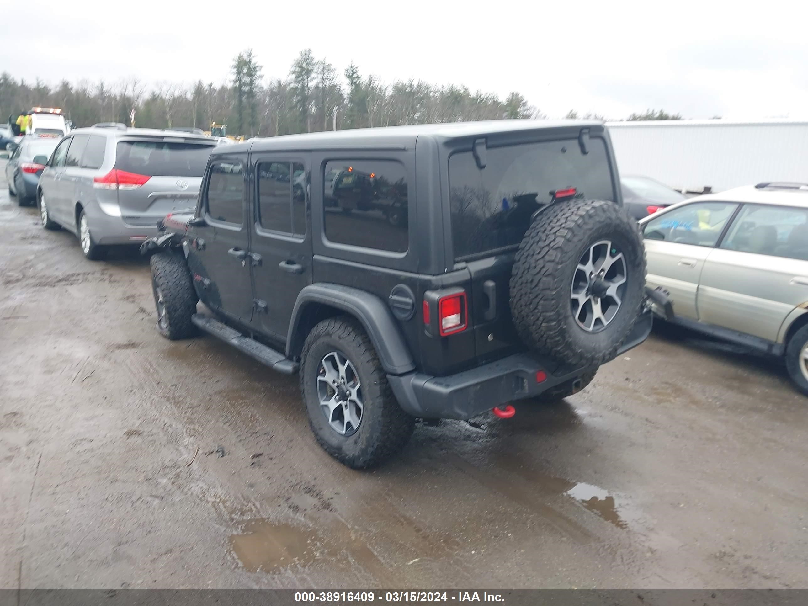 2020 Jeep Wrangler Unlimited Rubicon 4X4 vin: 1C4HJXFN7LW127454