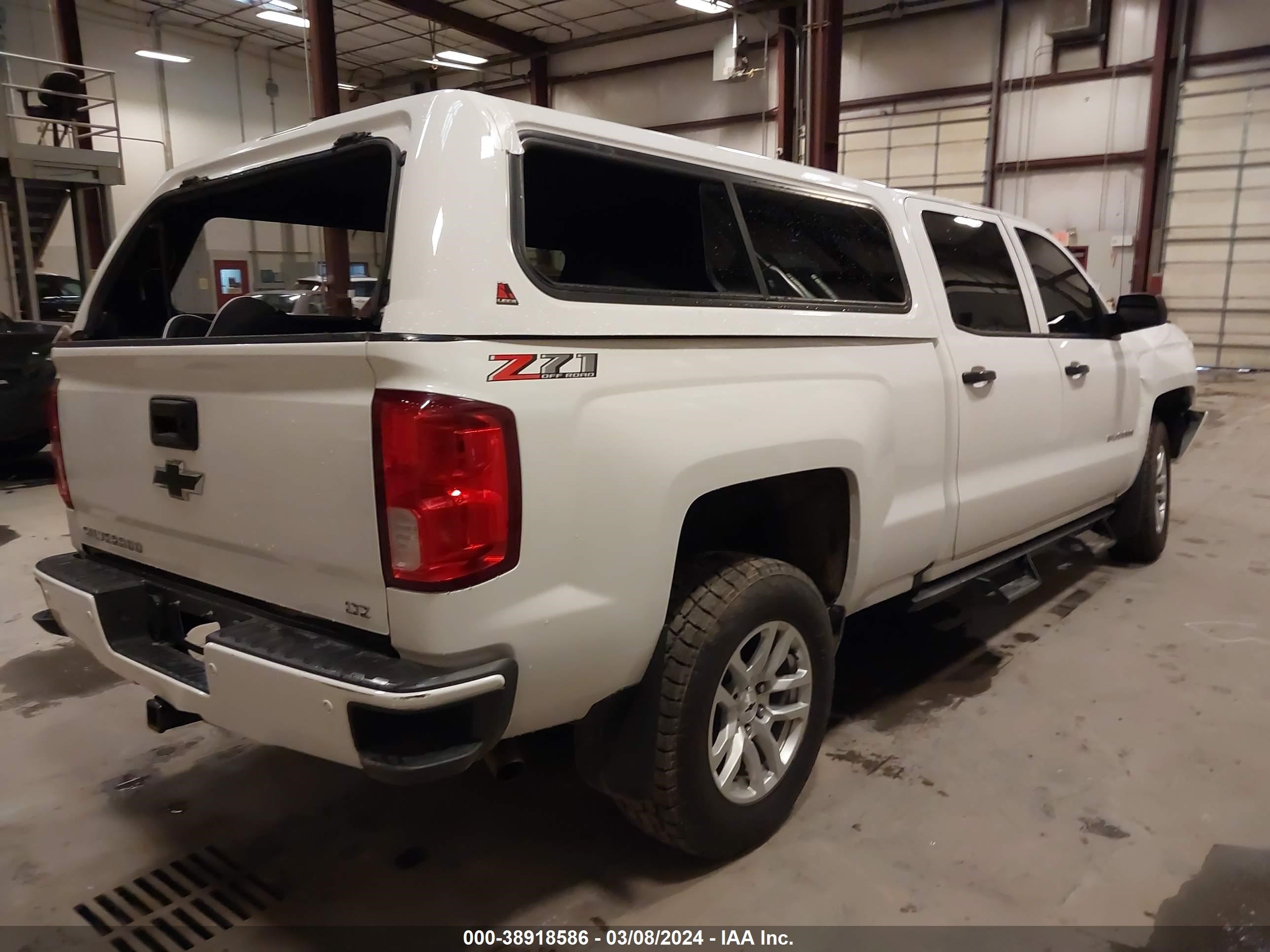 2018 Chevrolet Silverado 1500 2Lz vin: 3GCUKSEC2JG431060