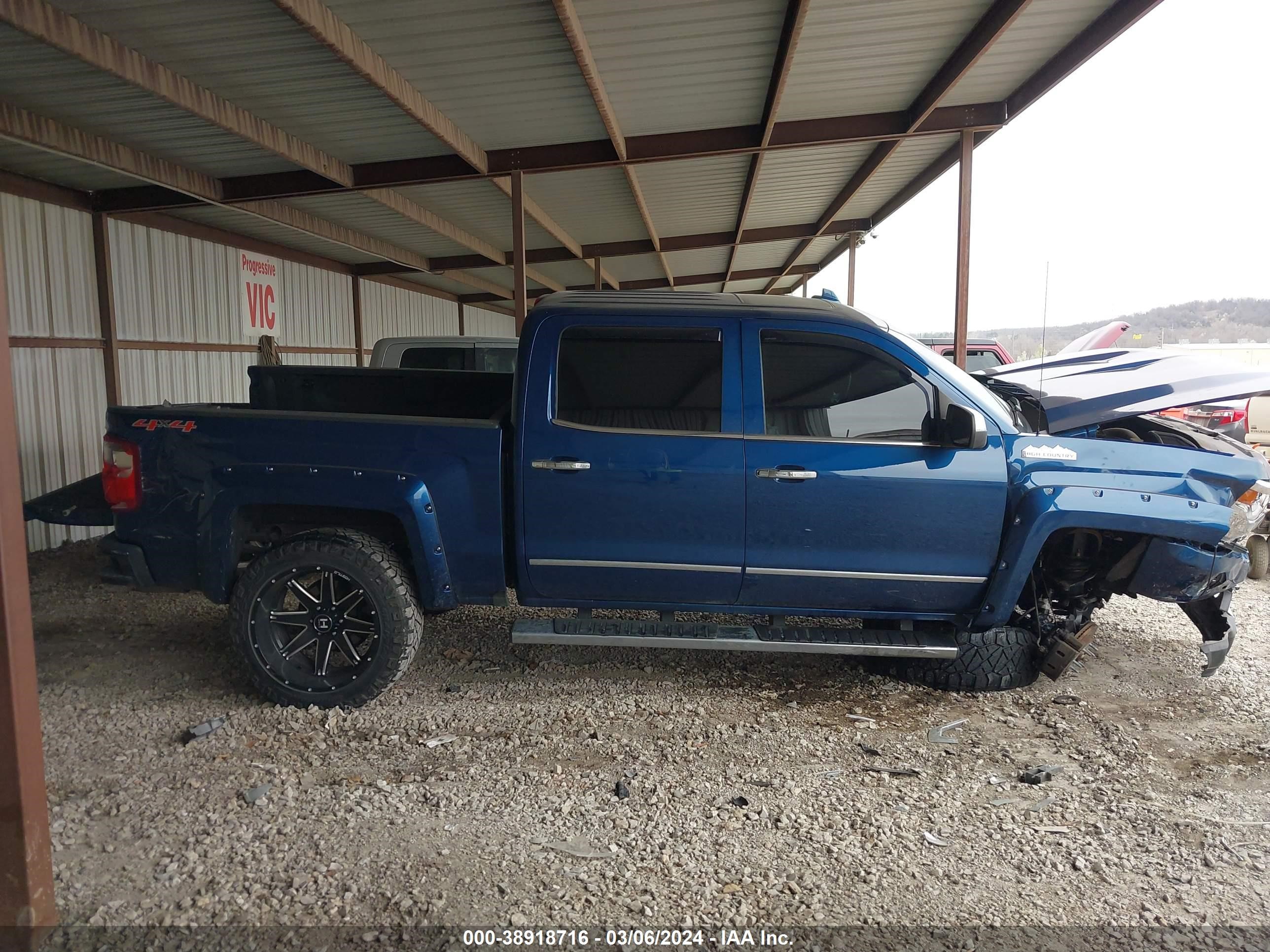 2016 Chevrolet Silverado 1500 High Country vin: 3GCUKTEC3GG162971