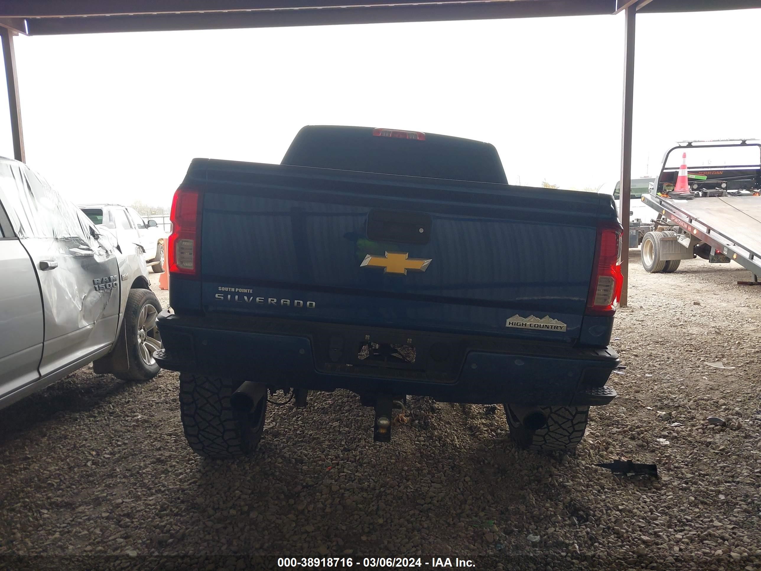 2016 Chevrolet Silverado 1500 High Country vin: 3GCUKTEC3GG162971