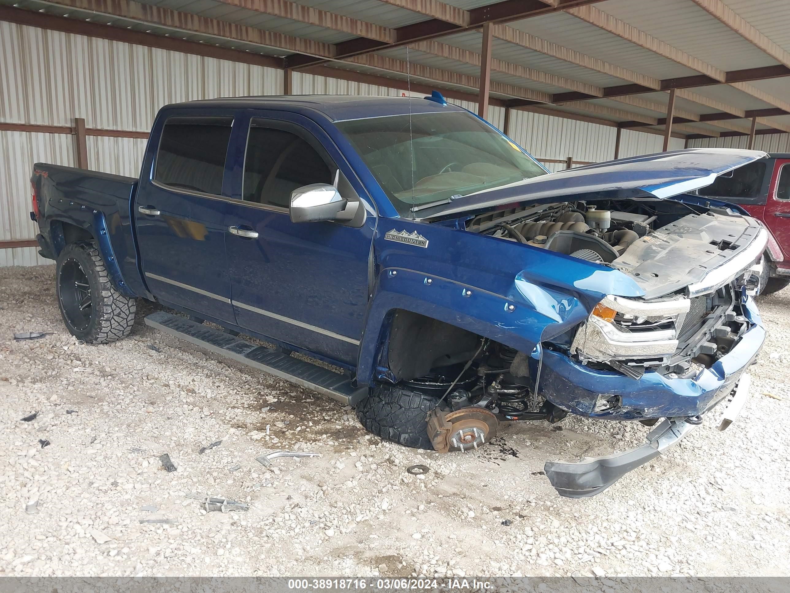 2016 Chevrolet Silverado 1500 High Country vin: 3GCUKTEC3GG162971