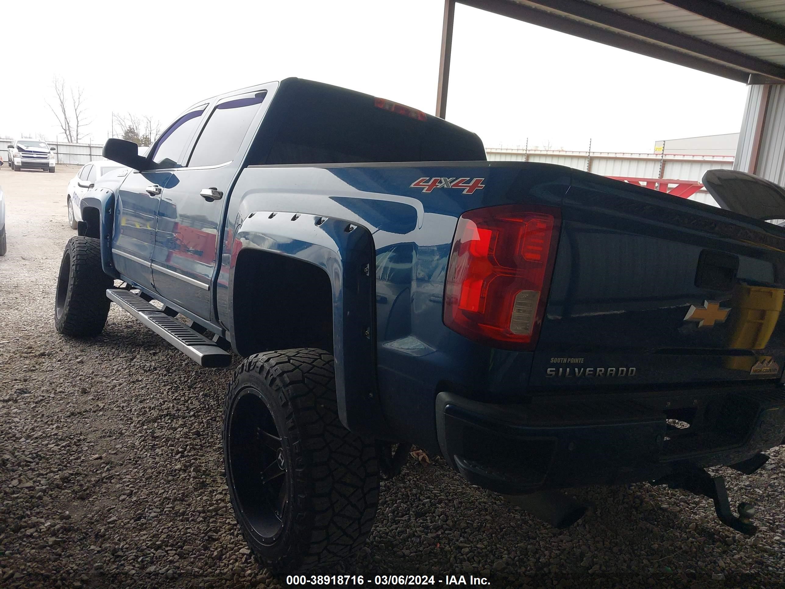 2016 Chevrolet Silverado 1500 High Country vin: 3GCUKTEC3GG162971