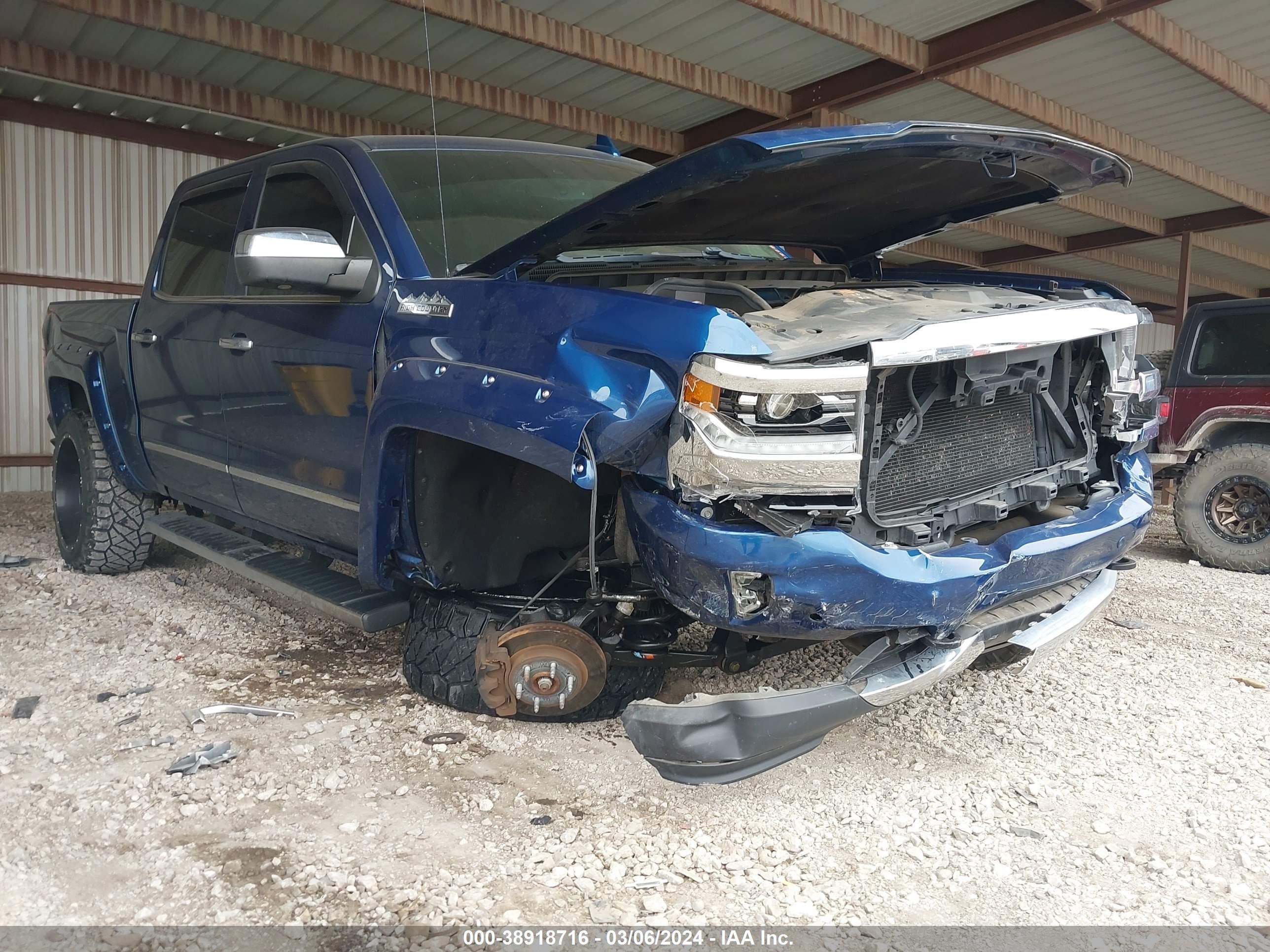 2016 Chevrolet Silverado 1500 High Country vin: 3GCUKTEC3GG162971