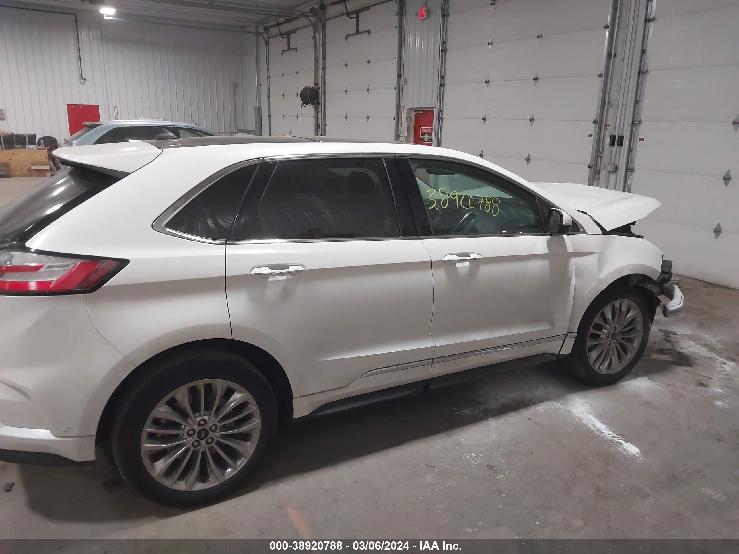 2021 Ford Edge Titanium vin: 2FMPK4K97MBA03053