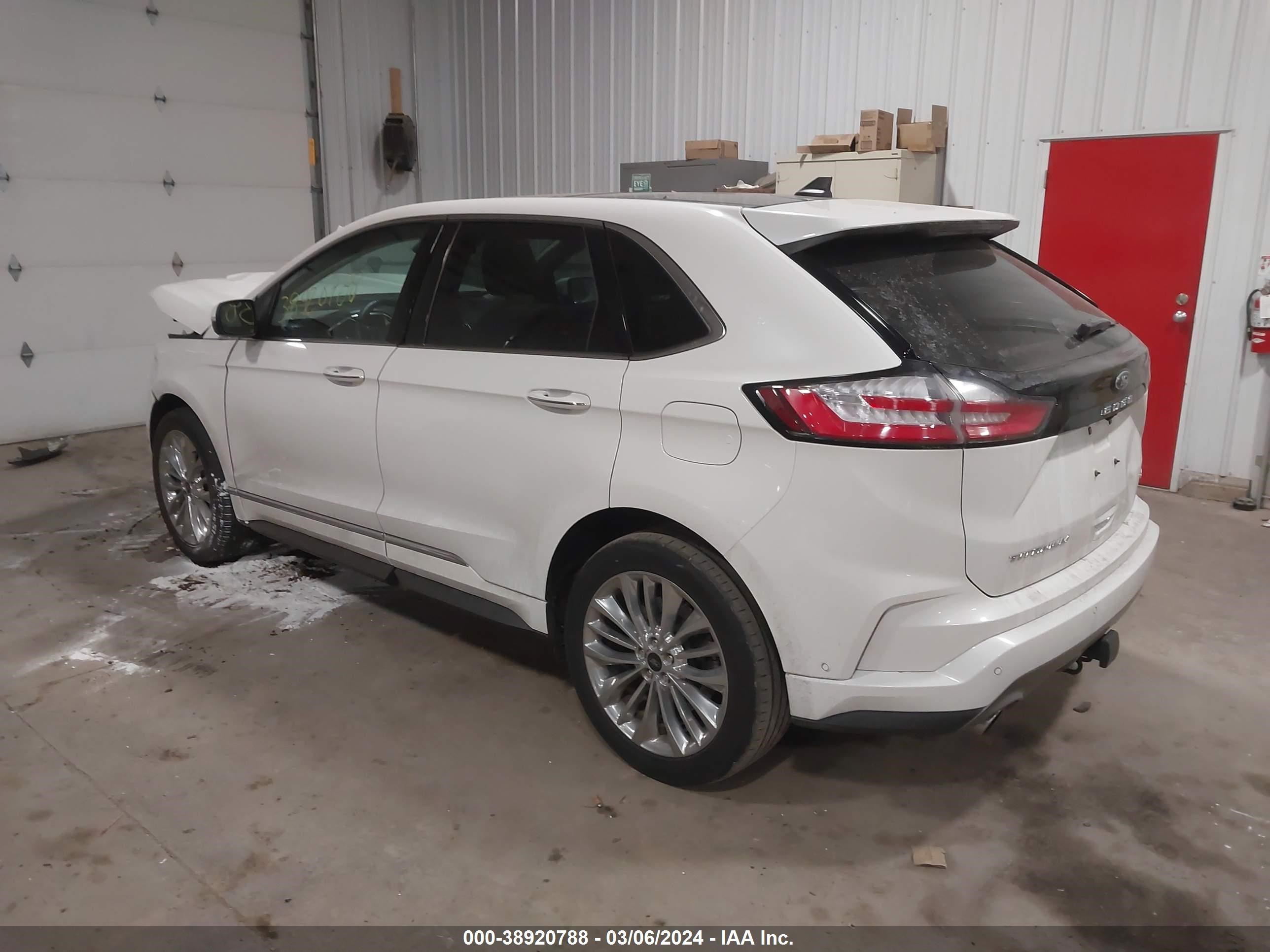 2021 Ford Edge Titanium vin: 2FMPK4K97MBA03053