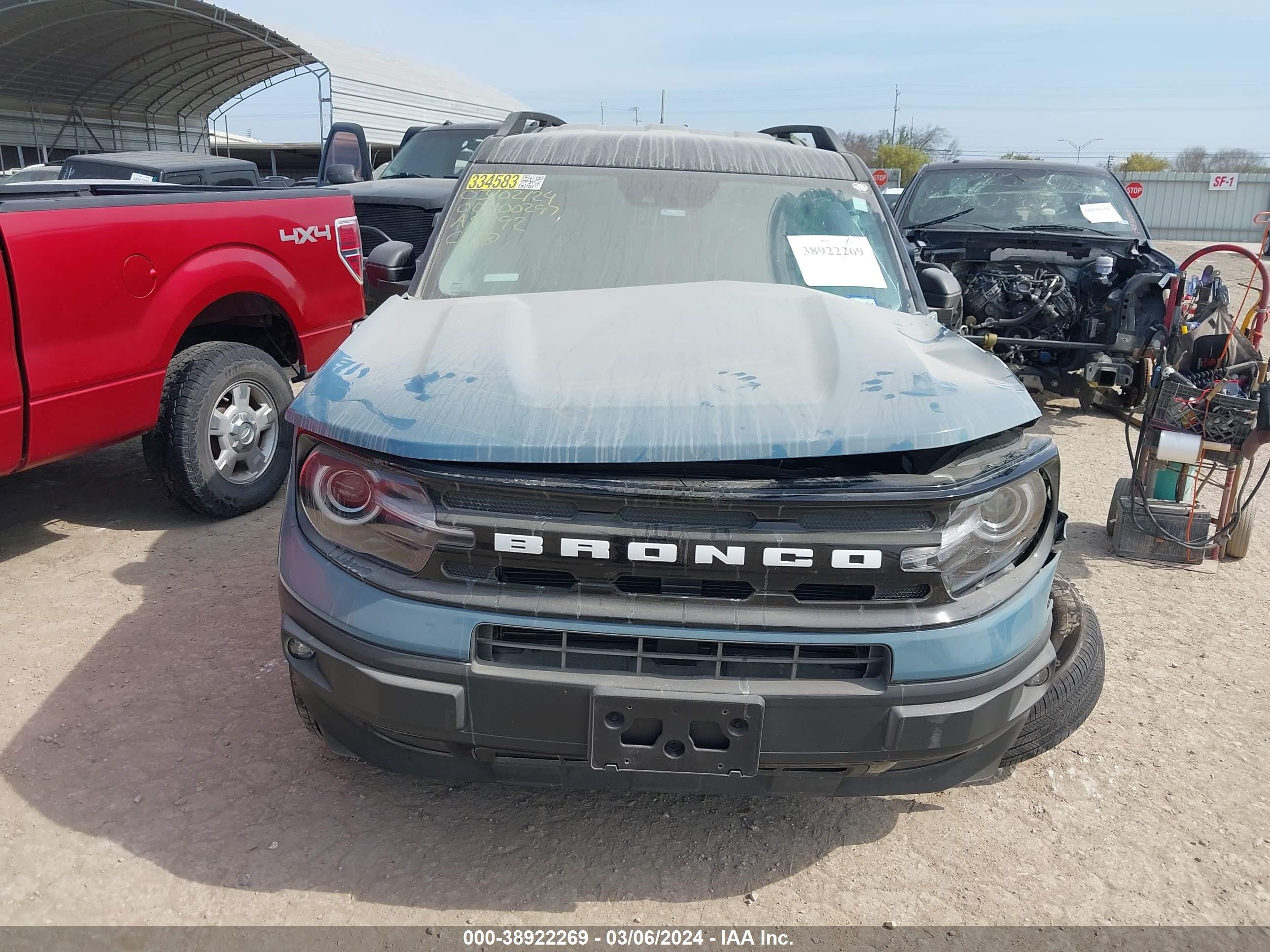 2021 Ford Bronco Sport Outer Banks vin: 3FMCR9C61MRA99792