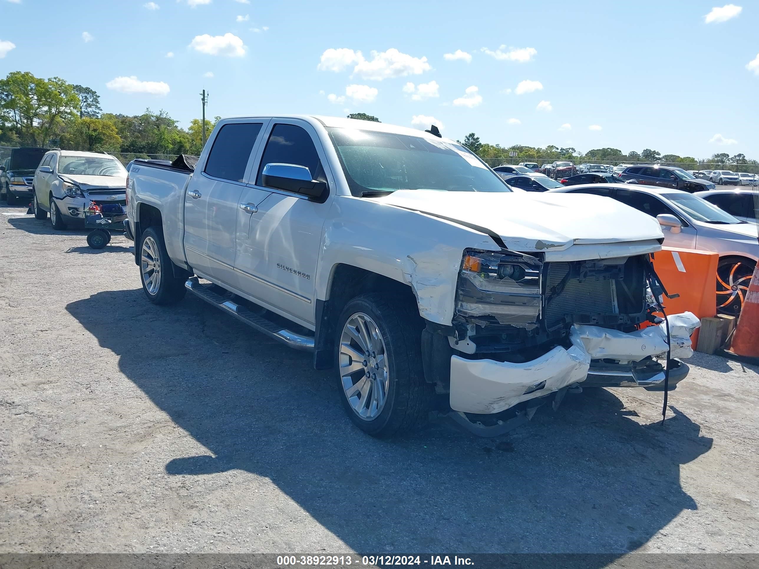 2016 Chevrolet Silverado 1500 2Lz vin: 3GCUKSEC4GG367306