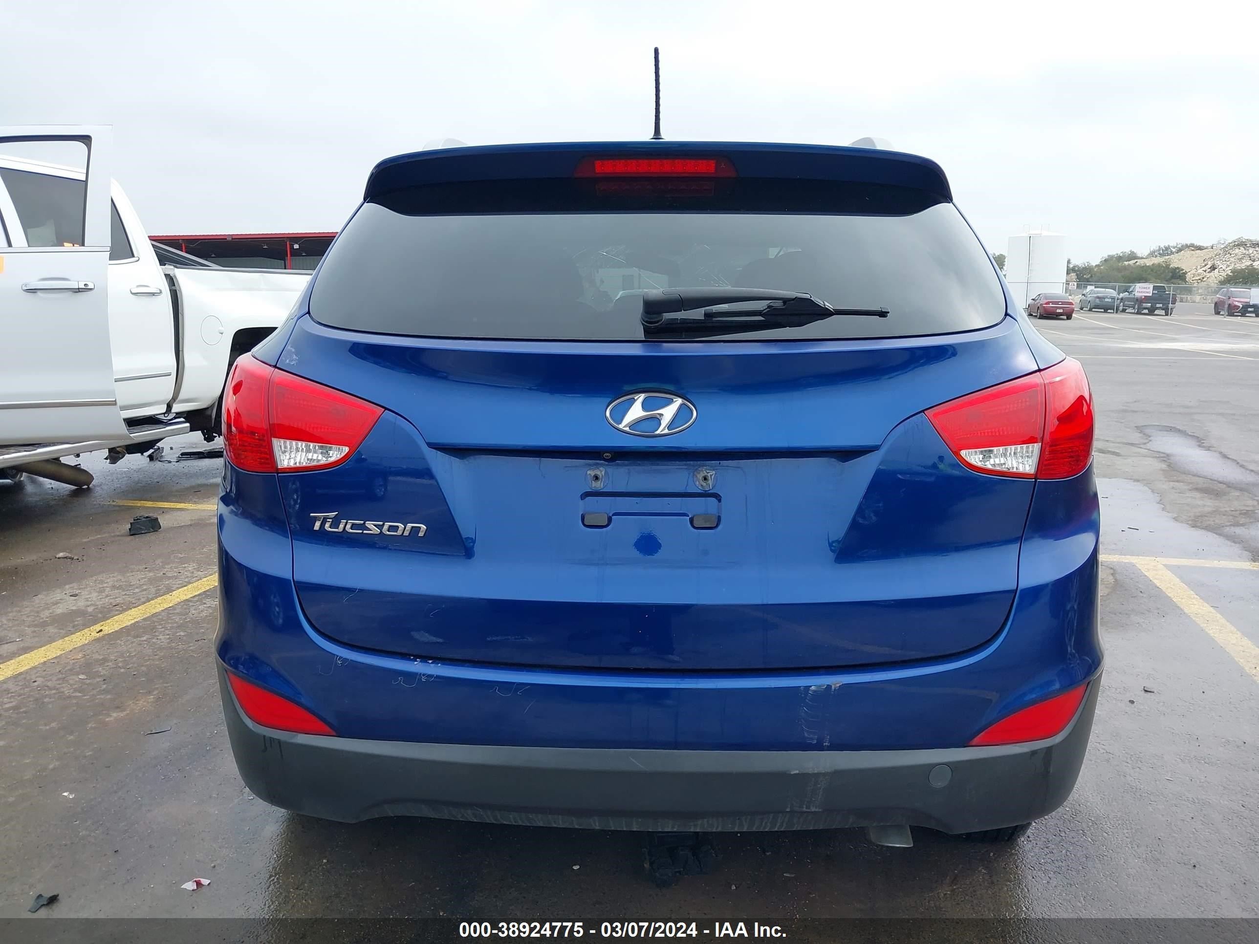 2014 Hyundai Tucson Se vin: KM8JU3AGXEU866807