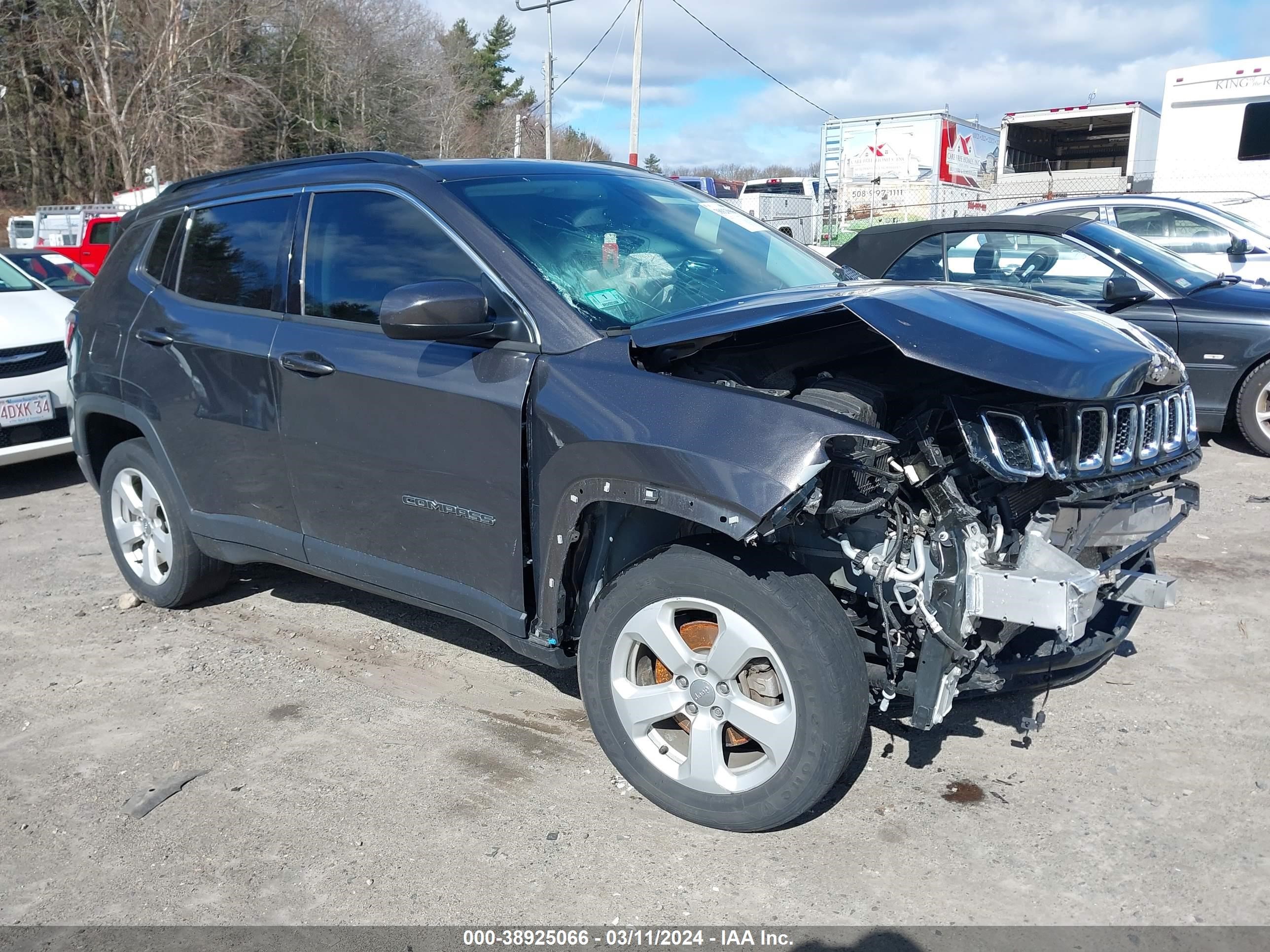 2021 Jeep Compass Latitude 4X4 vin: 3C4NJDBB1MT545111