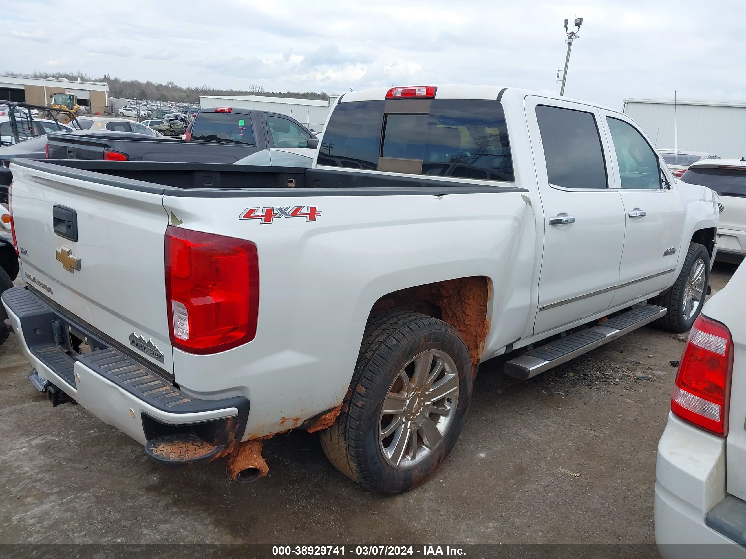 2017 Chevrolet Silverado 1500 High Country vin: 3GCUKTEJ1HG186525