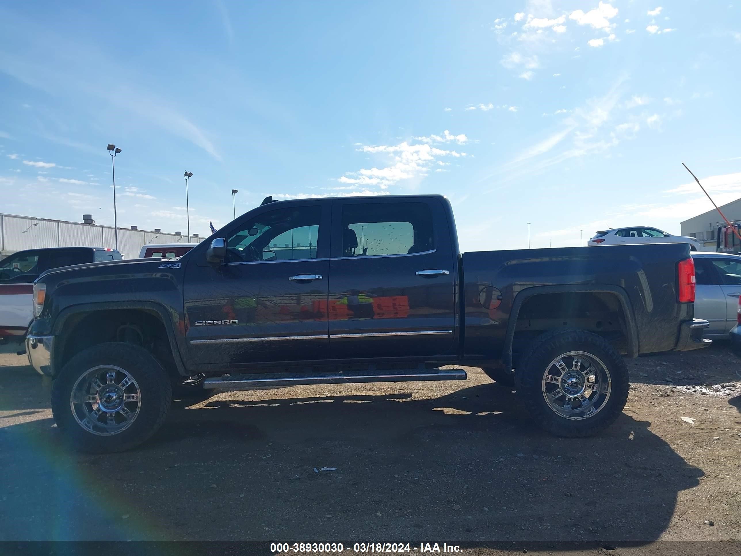 2015 GMC Sierra 1500 Slt vin: 3GTU2VEC7FG283979