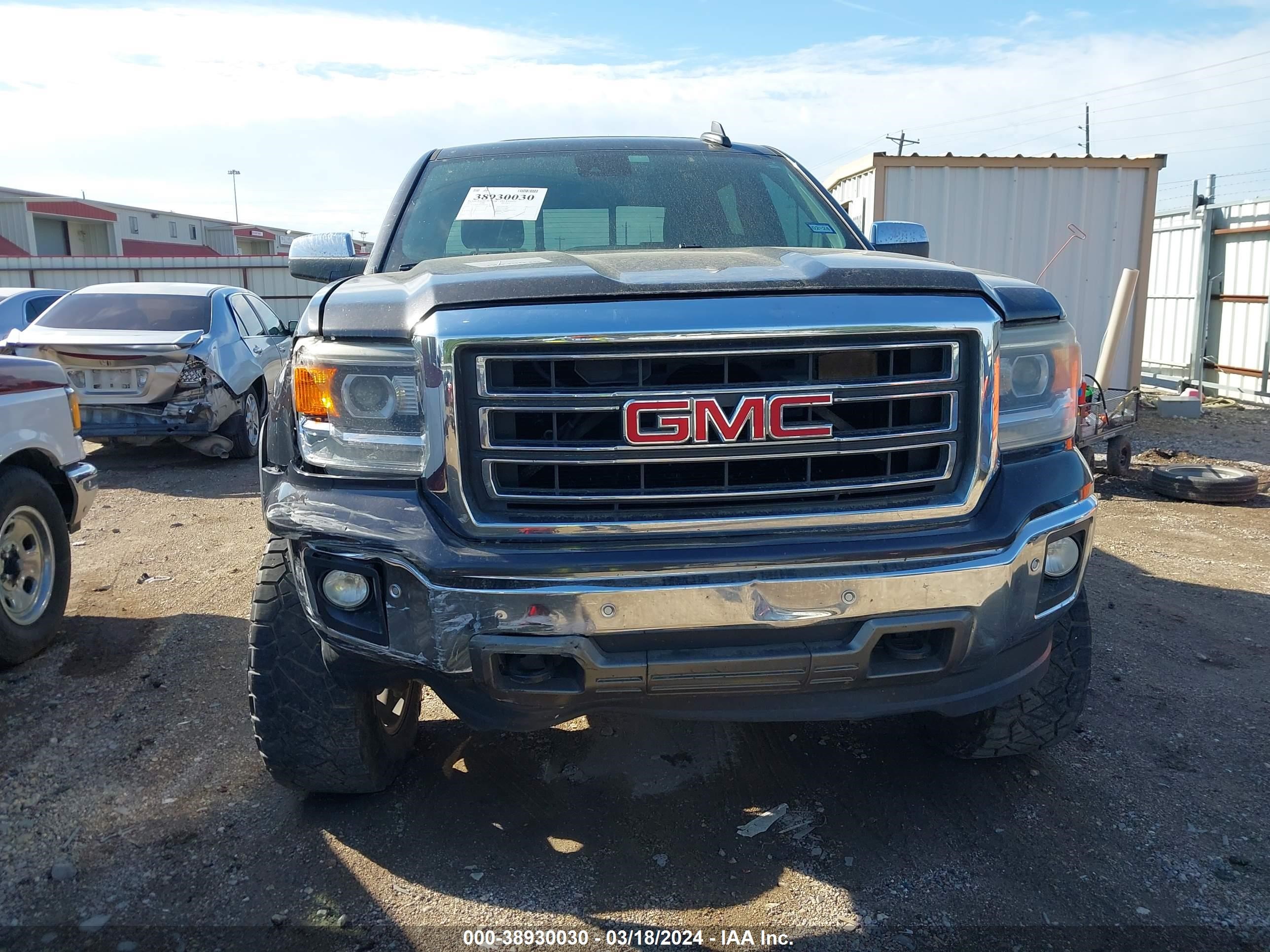 2015 GMC Sierra 1500 Slt vin: 3GTU2VEC7FG283979