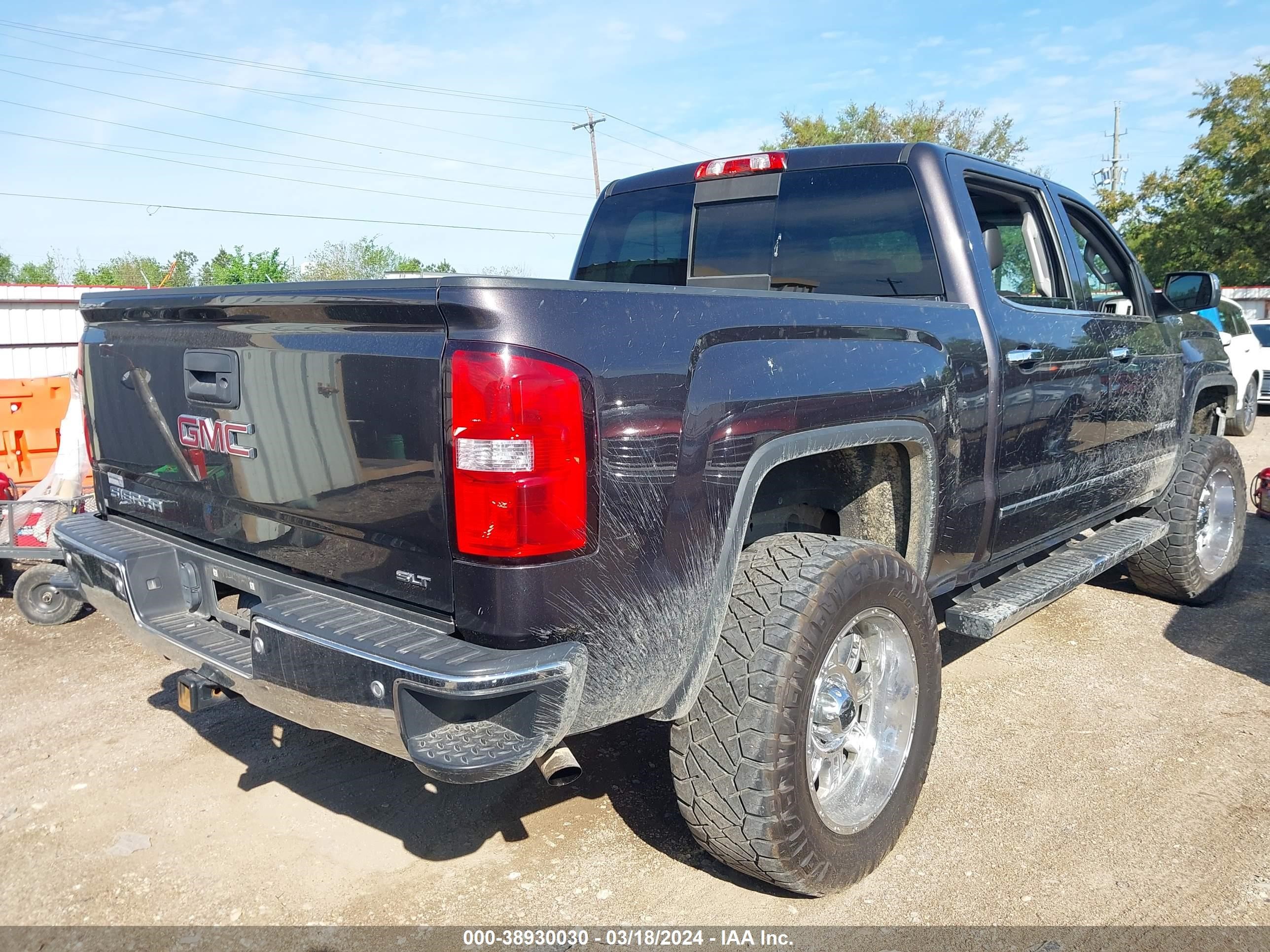 2015 GMC Sierra 1500 Slt vin: 3GTU2VEC7FG283979