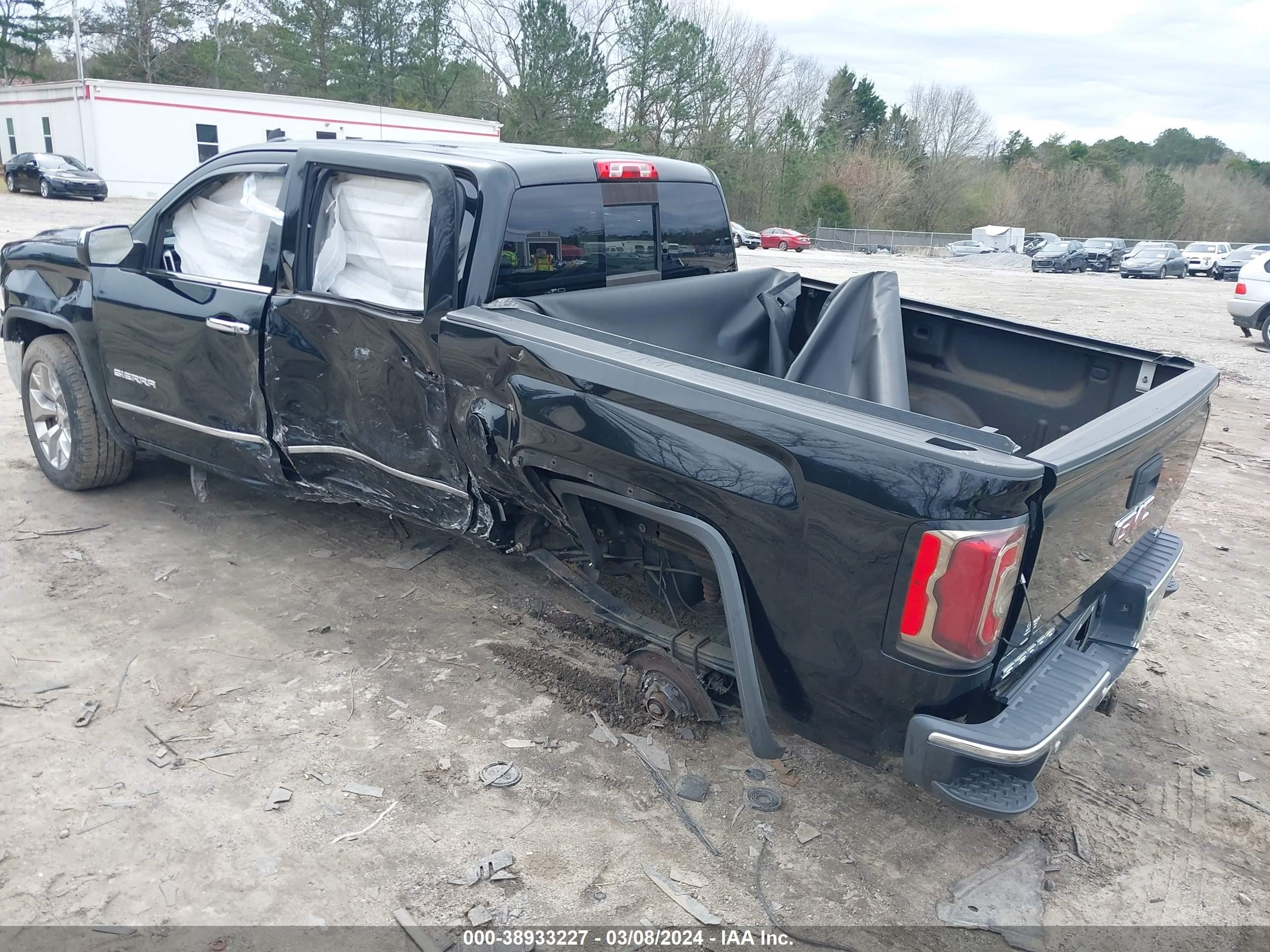 2016 GMC Sierra 1500 Slt vin: 3GTP1NEC9GG312612