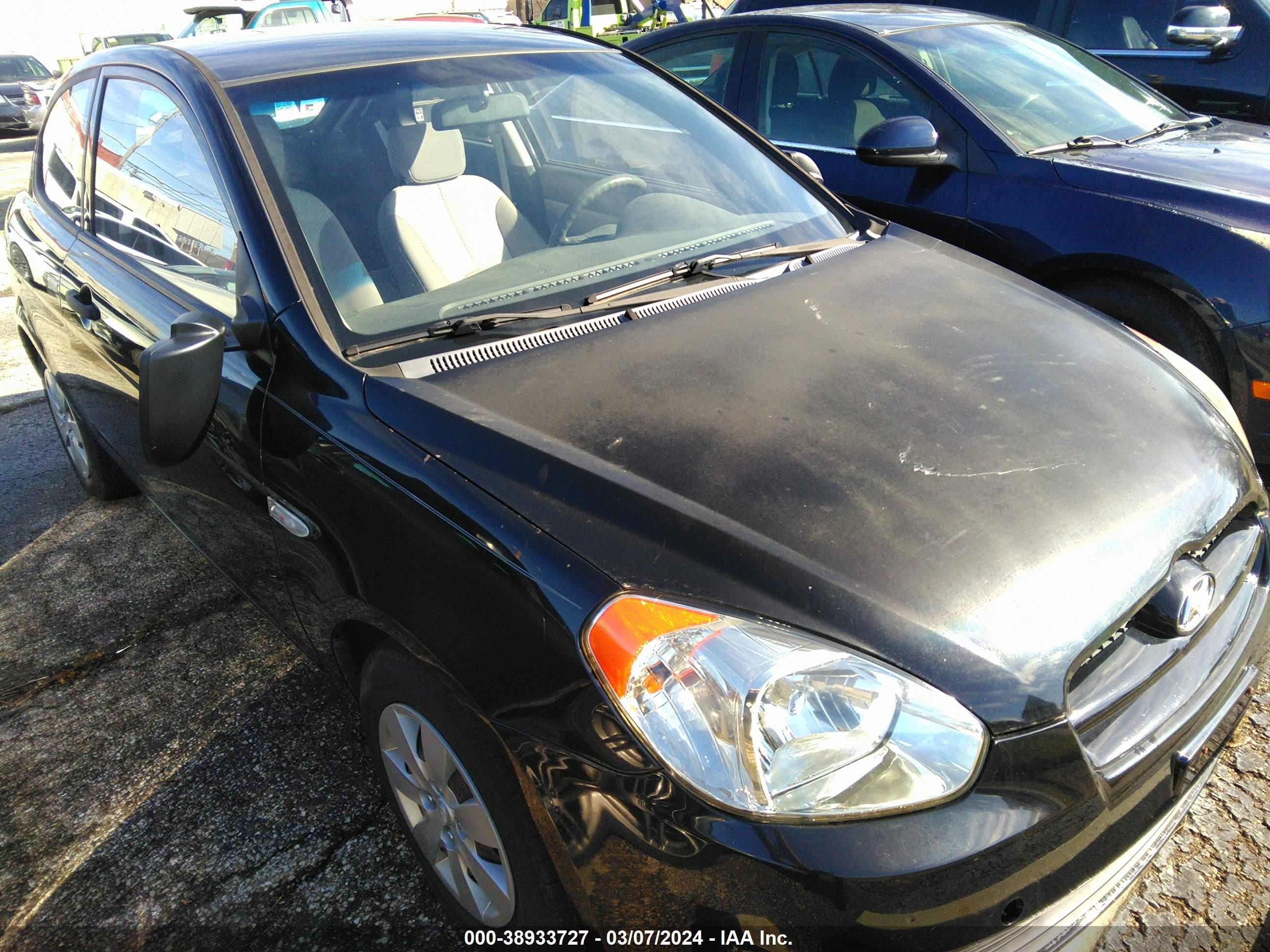 KMHCM36C58U06581 2008 Hyundai Accent Gs