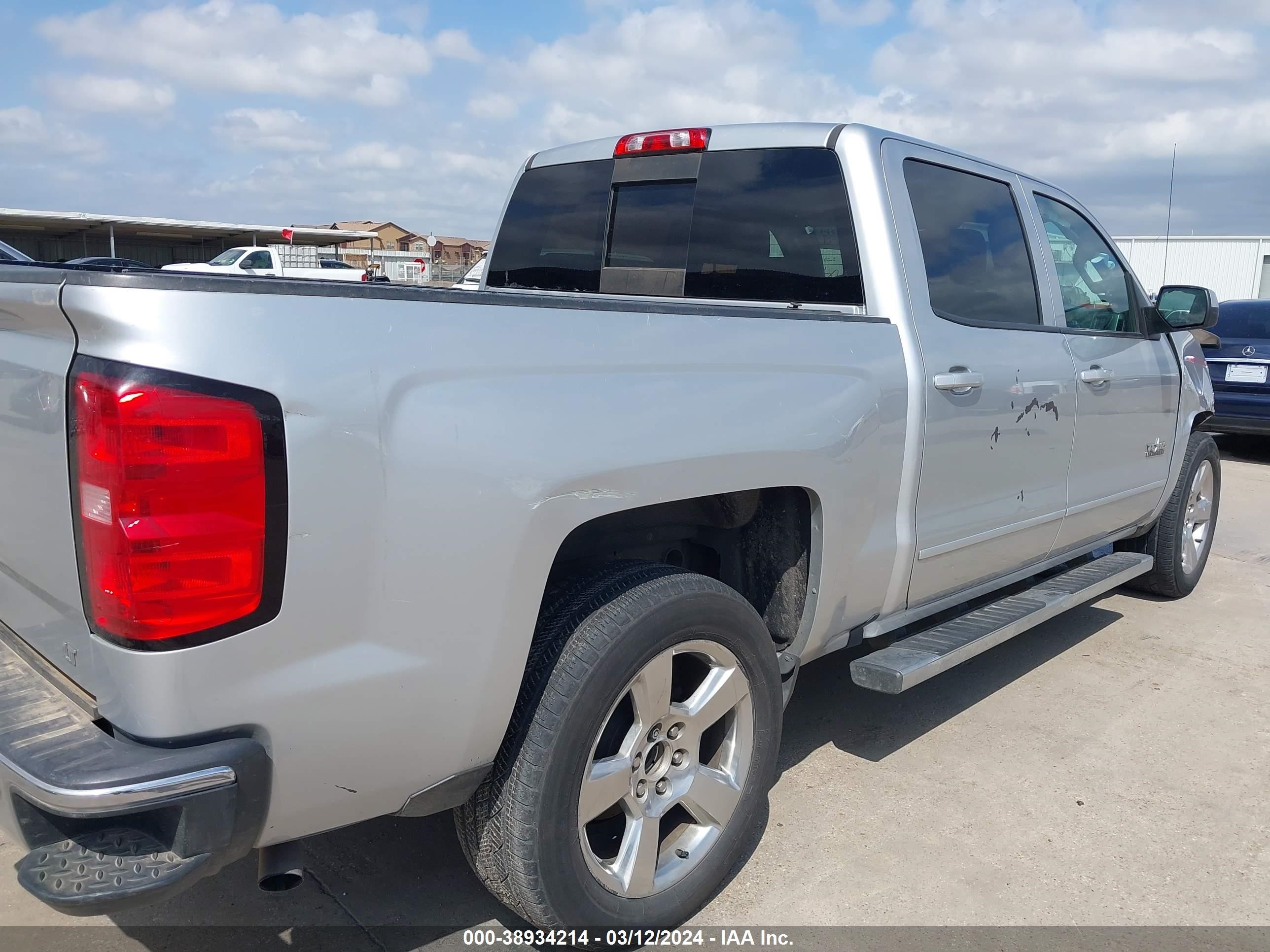 2017 Chevrolet Silverado 1500 1Lt vin: 3GCPCREC0HG396497