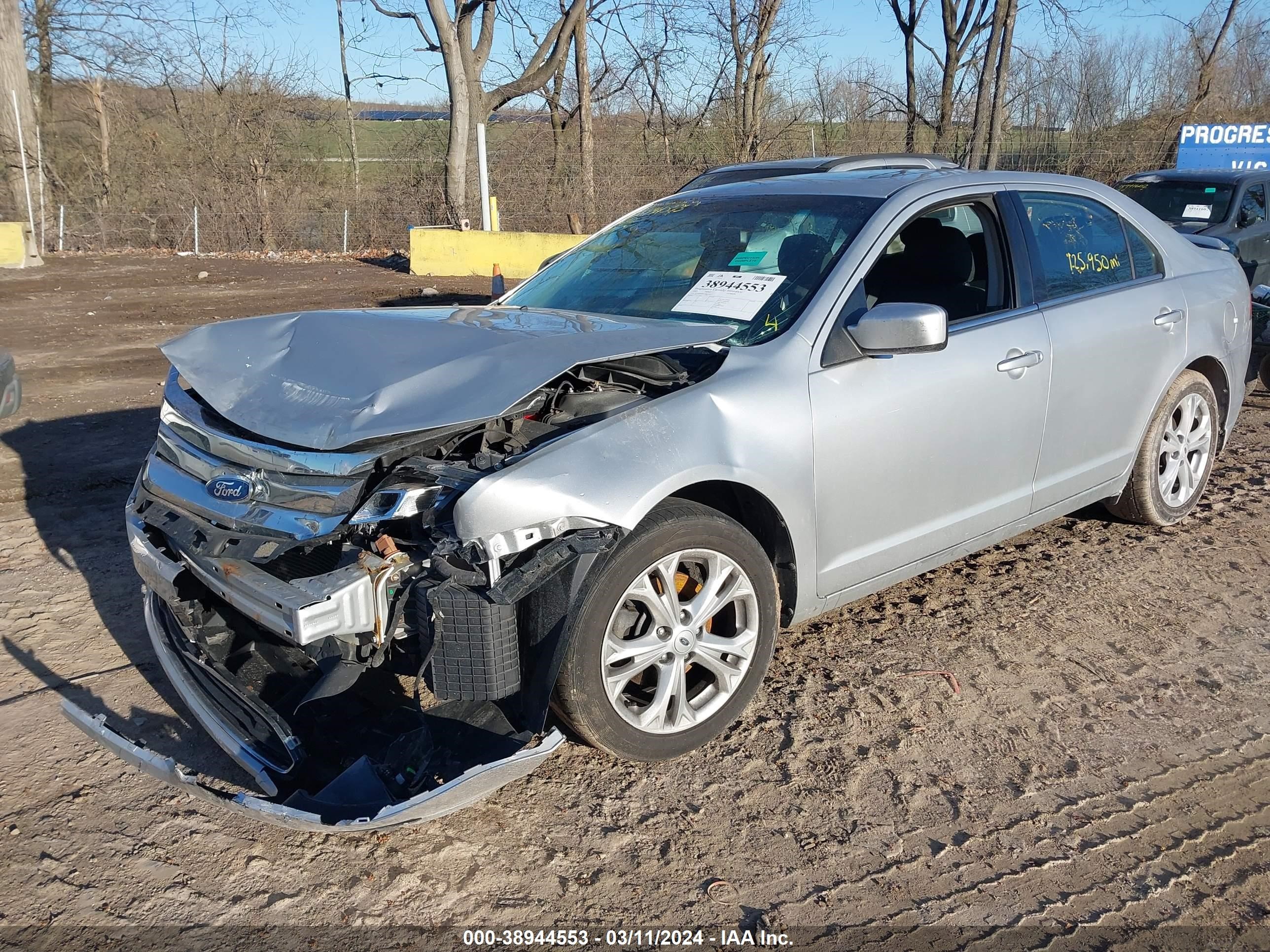 2012 Ford Fusion Se vin: 3FAHP0HA1CR229907