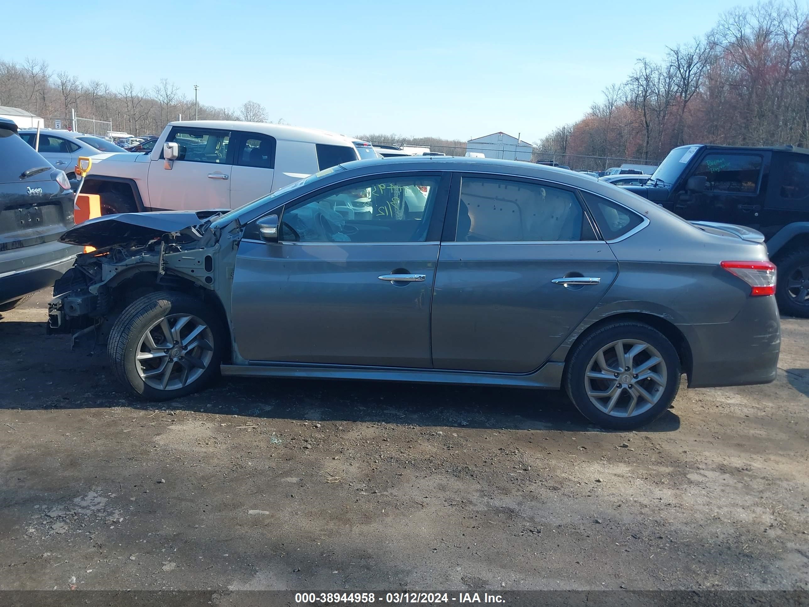 2015 Nissan Sentra Sr vin: 3N1AB7AP0FY311612