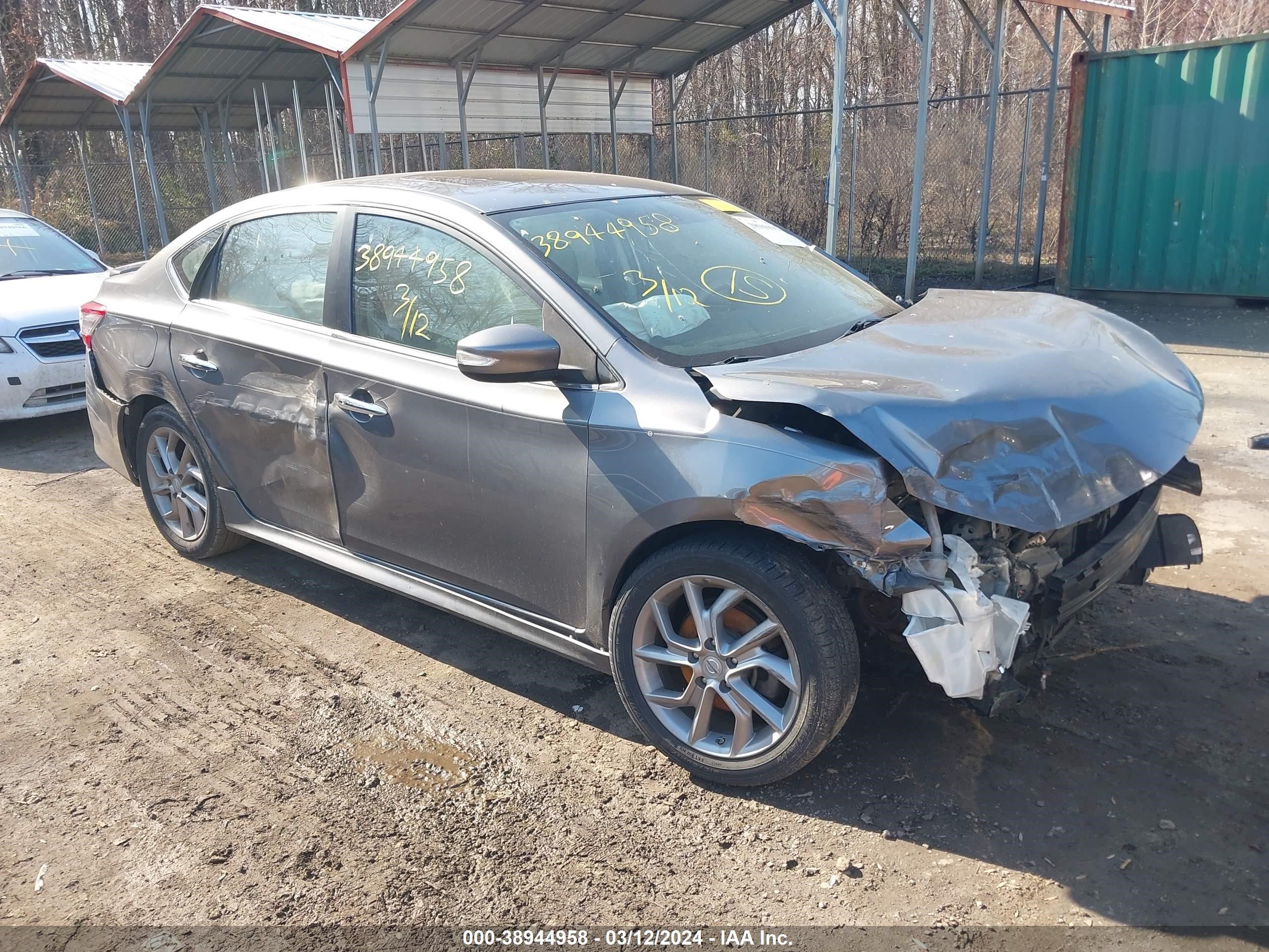 2015 Nissan Sentra Sr vin: 3N1AB7AP0FY311612