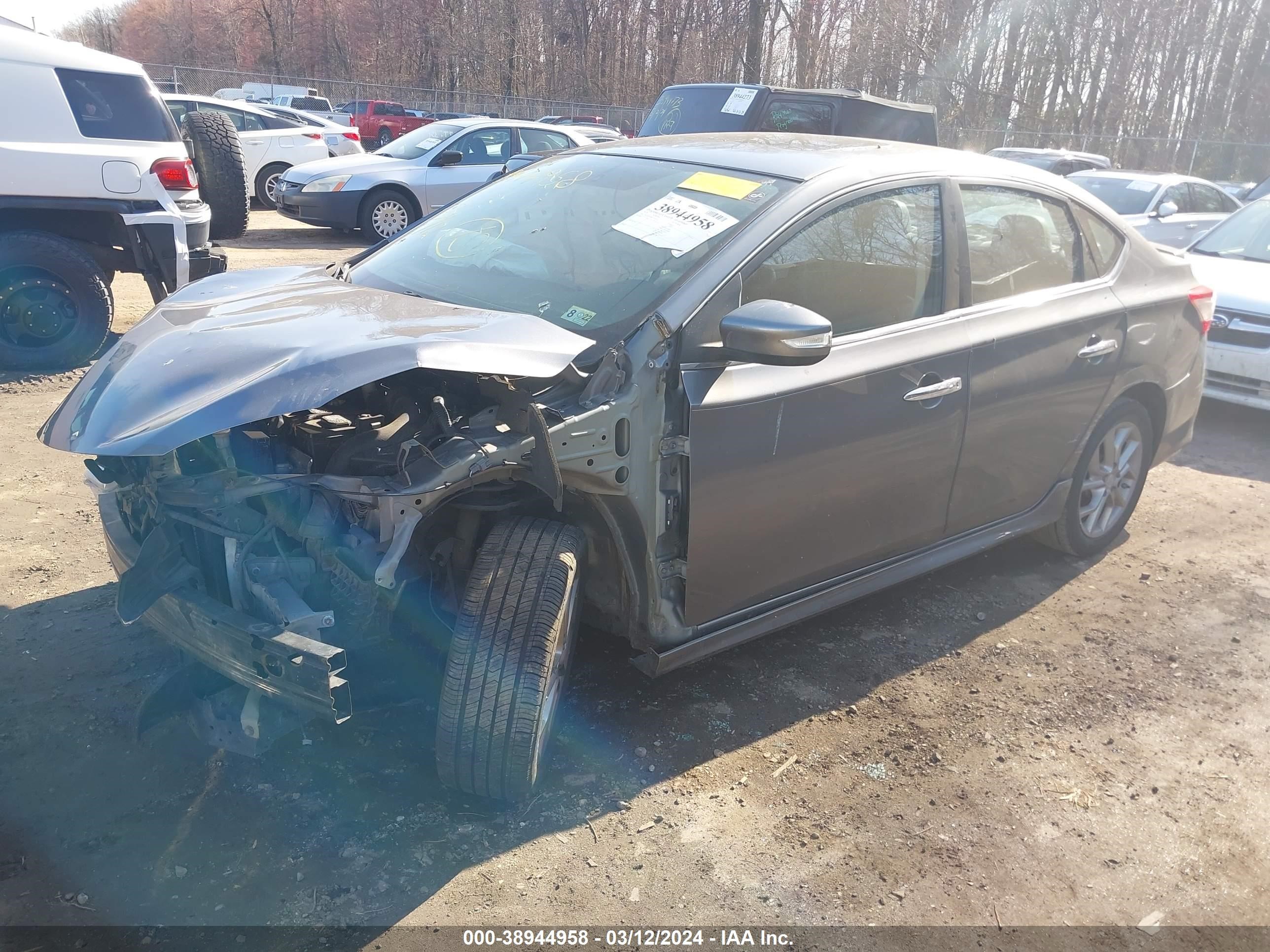 2015 Nissan Sentra Sr vin: 3N1AB7AP0FY311612