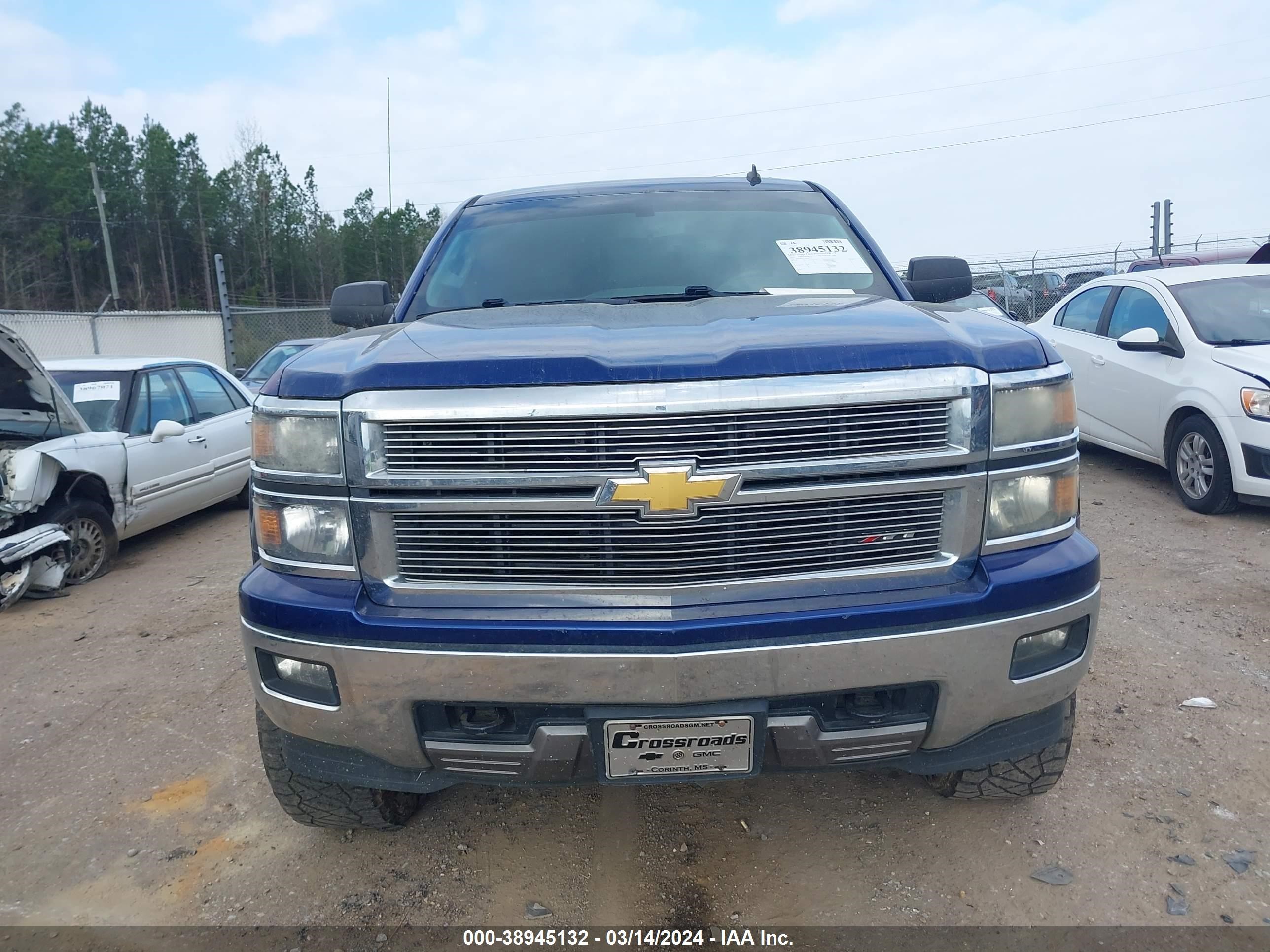 2014 Chevrolet Silverado 1500 2Lt vin: 3GCUKREC7EG135546