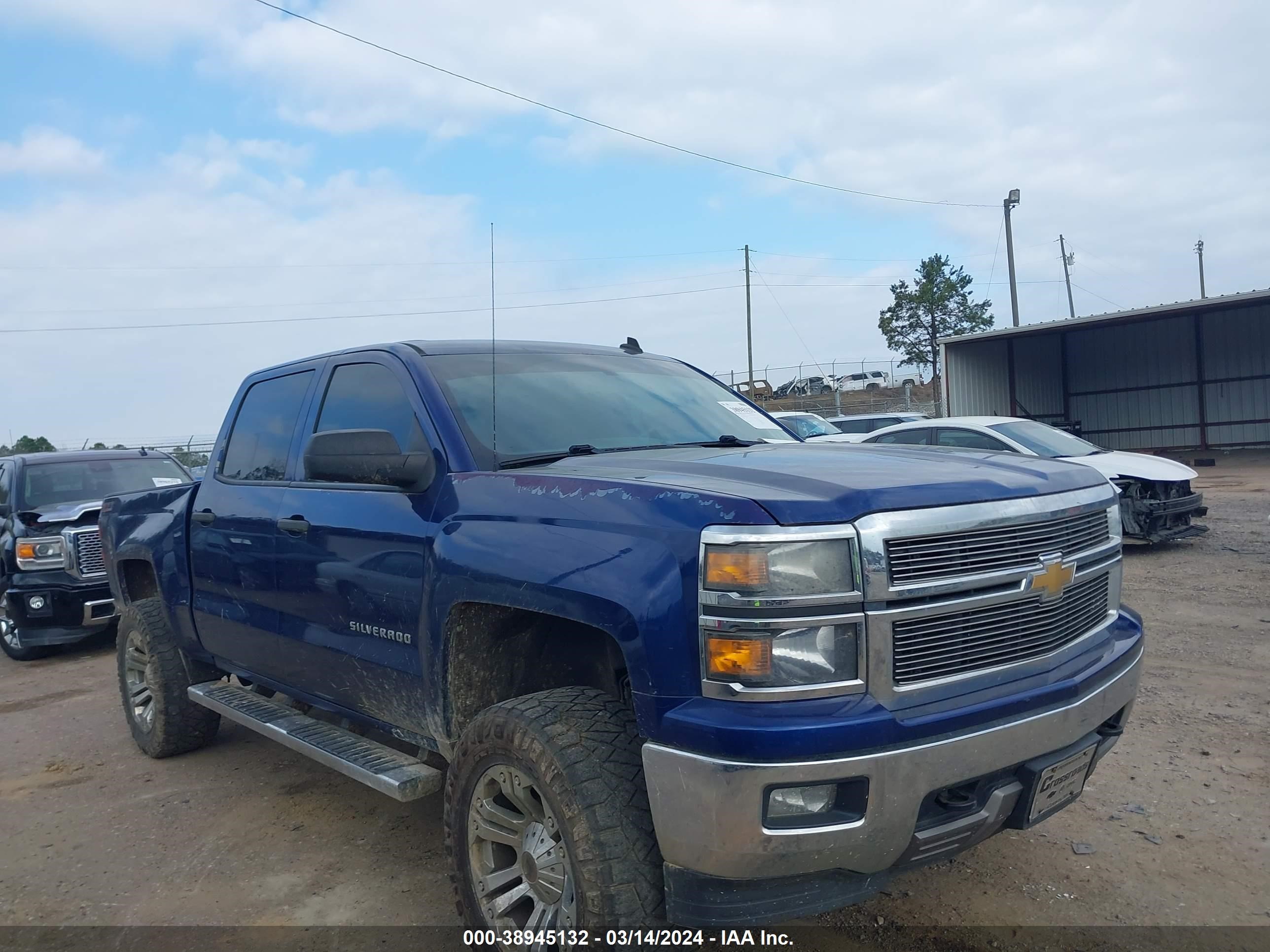 2014 Chevrolet Silverado 1500 2Lt vin: 3GCUKREC7EG135546