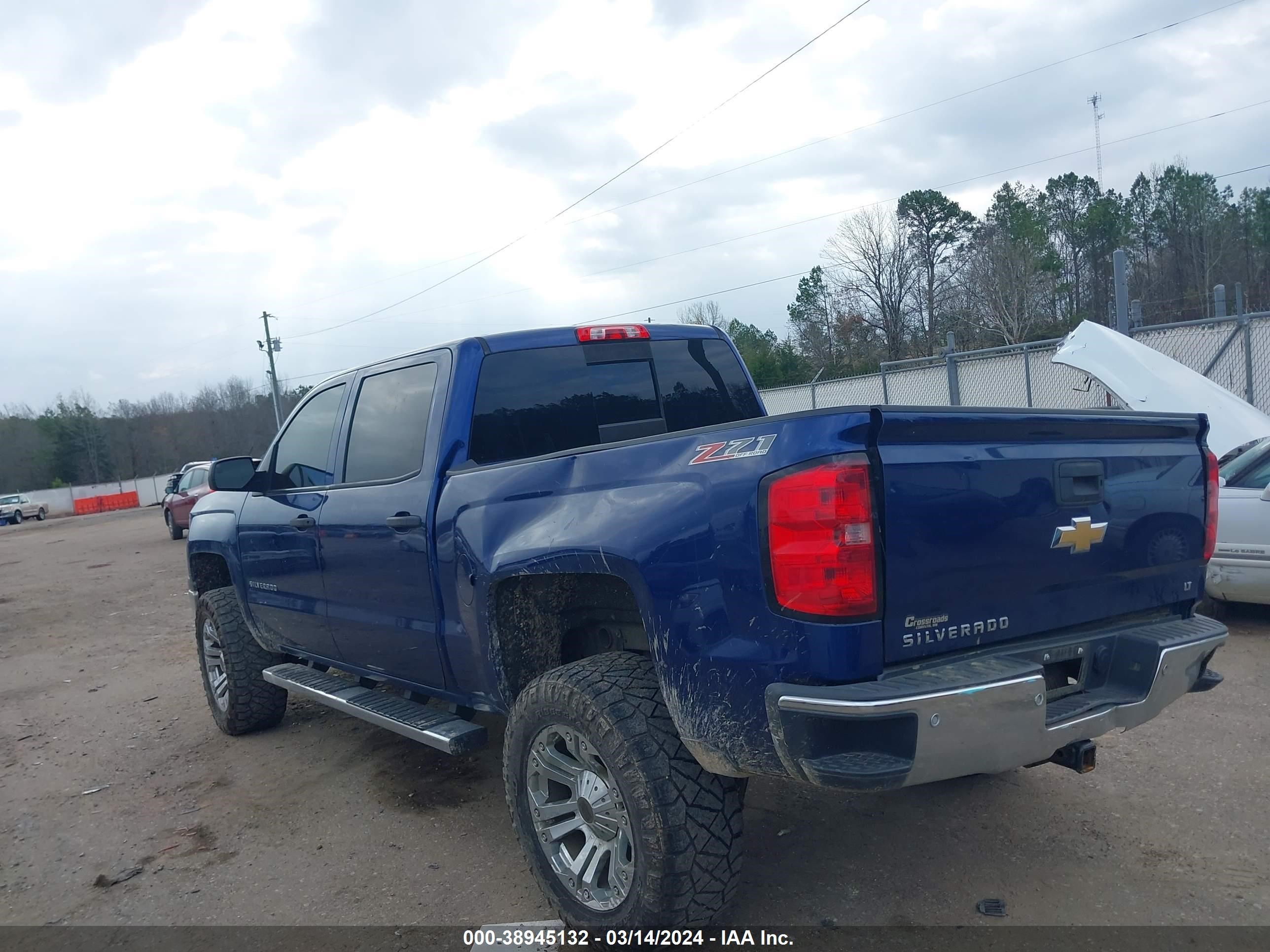 2014 Chevrolet Silverado 1500 2Lt vin: 3GCUKREC7EG135546