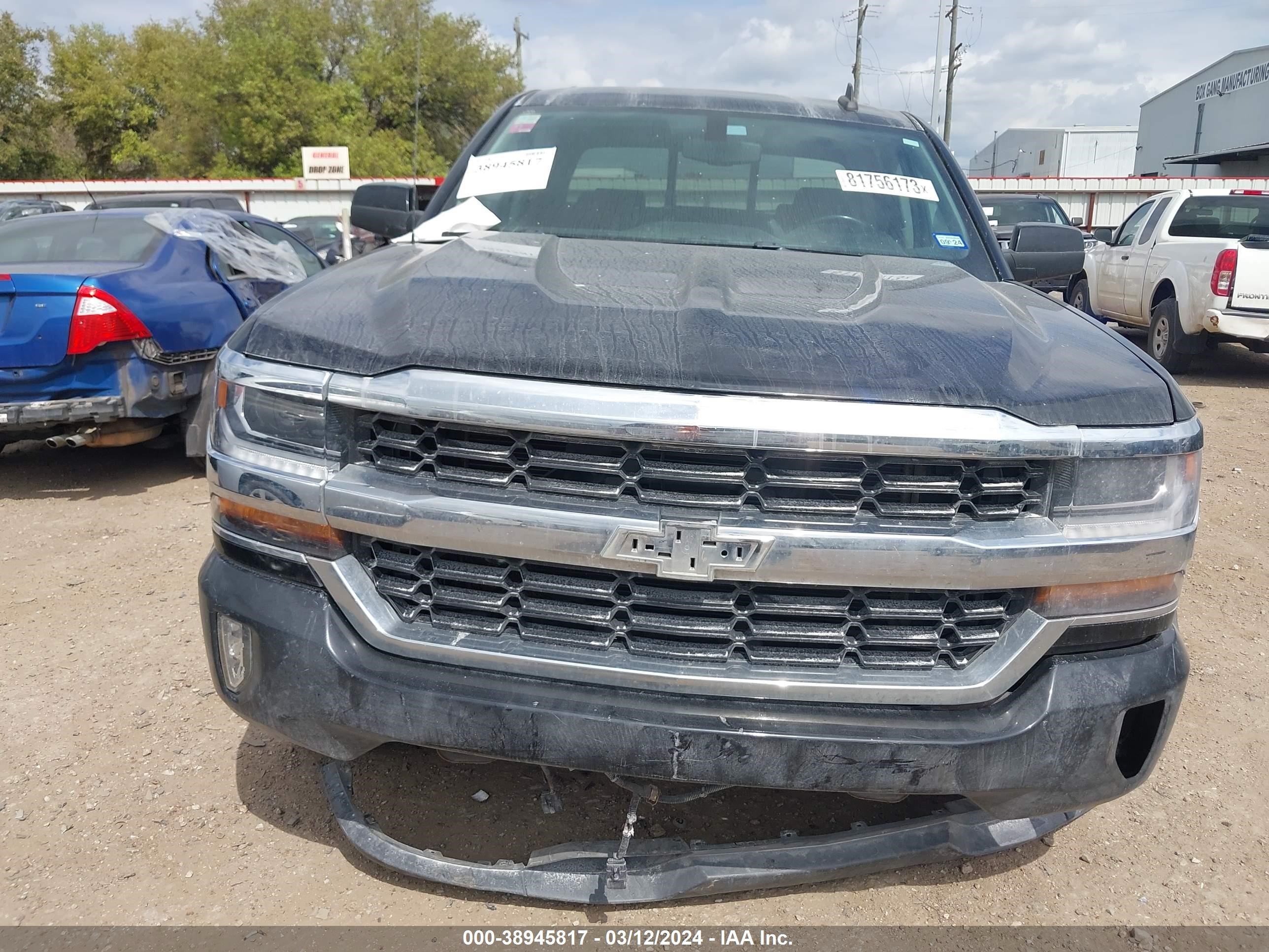 2016 Chevrolet Silverado 1500 1Lt vin: 3GCPCREC0GG211038