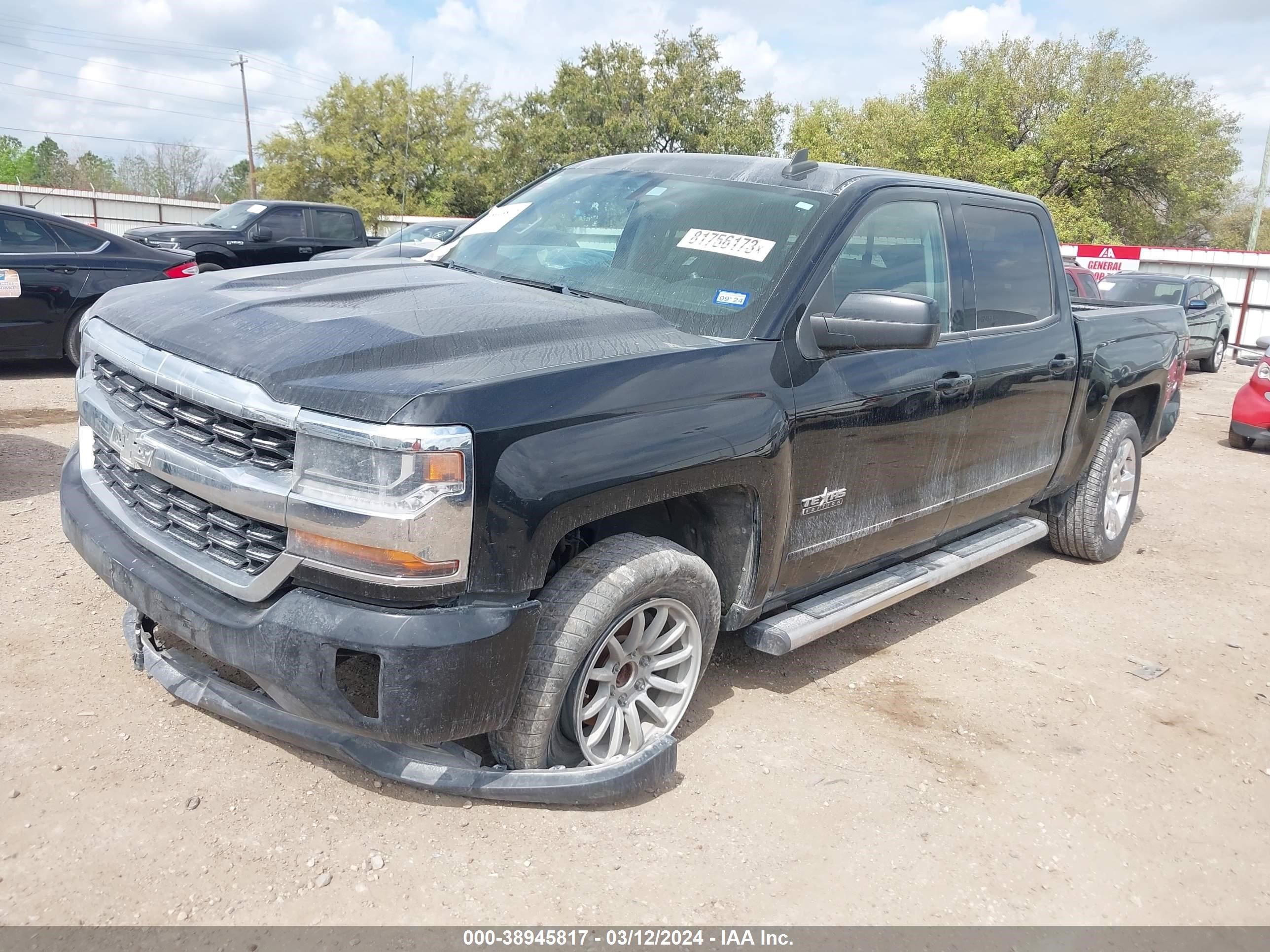 2016 Chevrolet Silverado 1500 1Lt vin: 3GCPCREC0GG211038