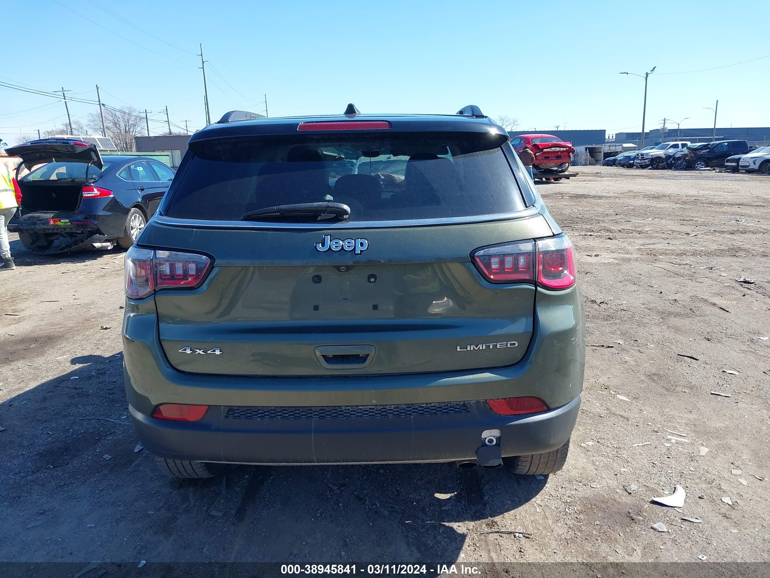 2020 Jeep Compass Limited 4X4 vin: 3C4NJDCB7LT118335