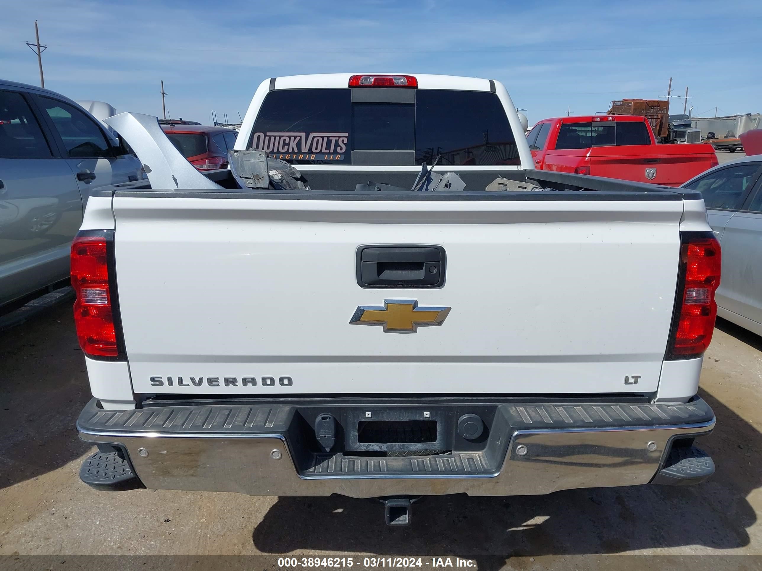 2016 Chevrolet Silverado 1500 1Lt vin: 3GCUKREC3GG363997