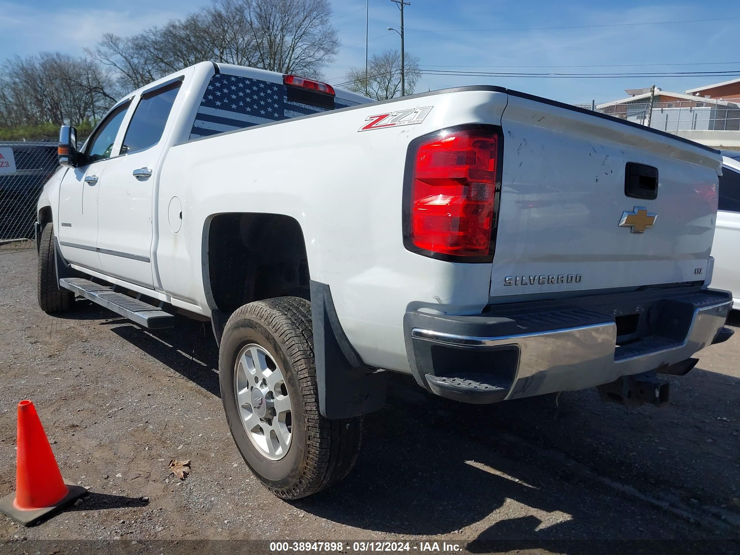 2015 Chevrolet Silverado 2500Hd Ltz vin: 1GC1KWEG3FF571284