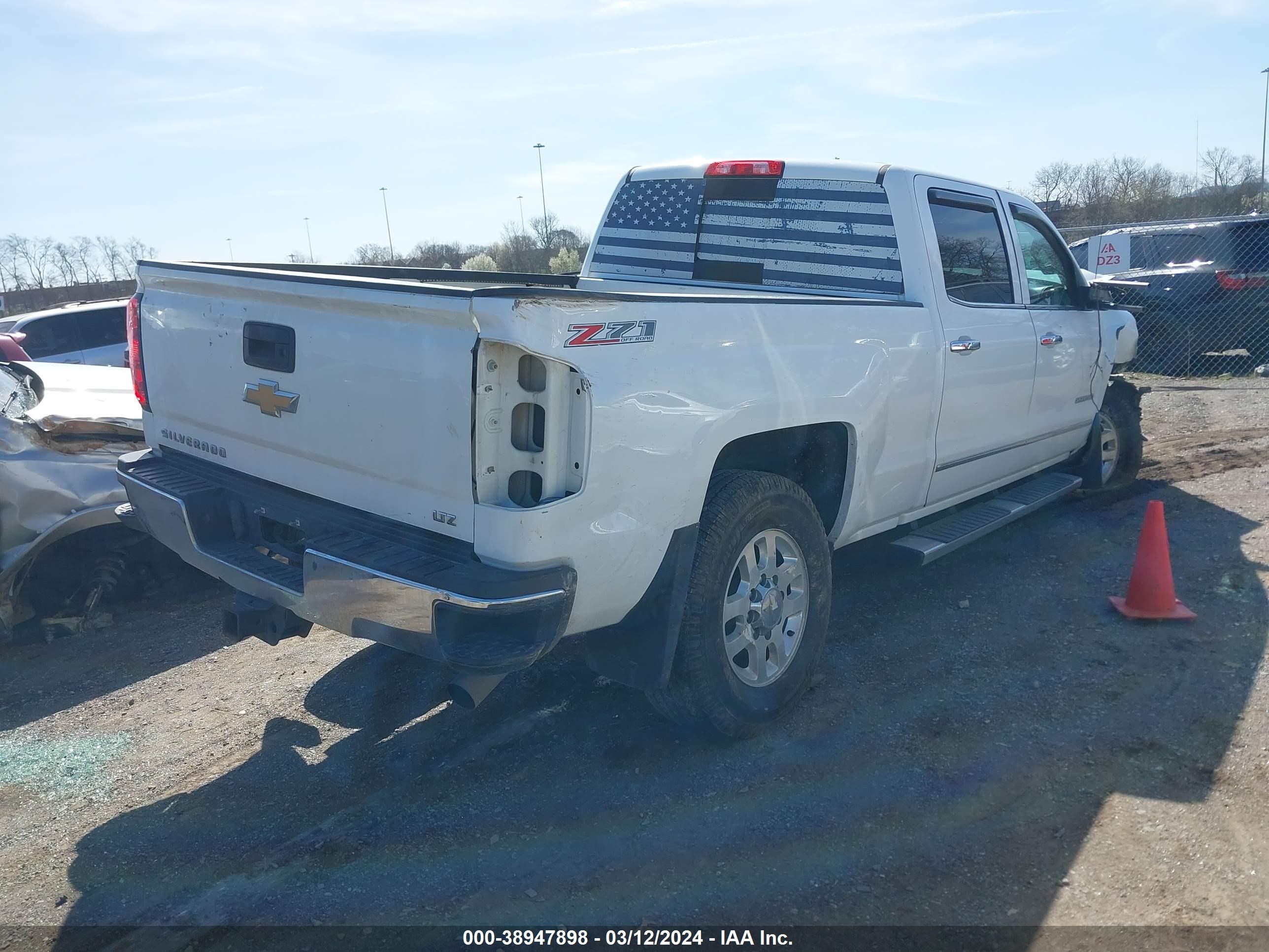 2015 Chevrolet Silverado 2500Hd Ltz vin: 1GC1KWEG3FF571284