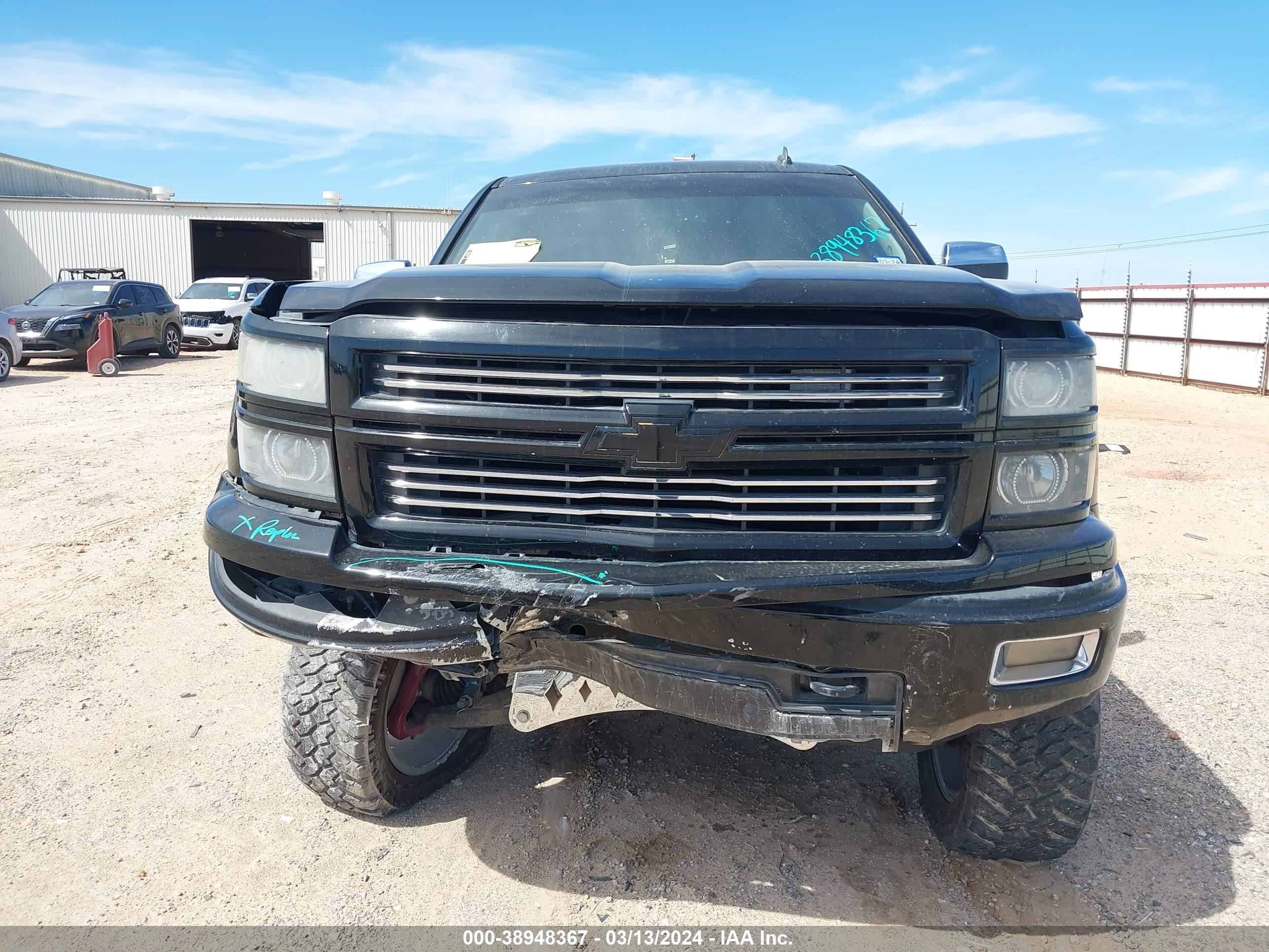 2014 Chevrolet Silverado 1500 1Lz vin: 3GCUKSEJ6EG559600