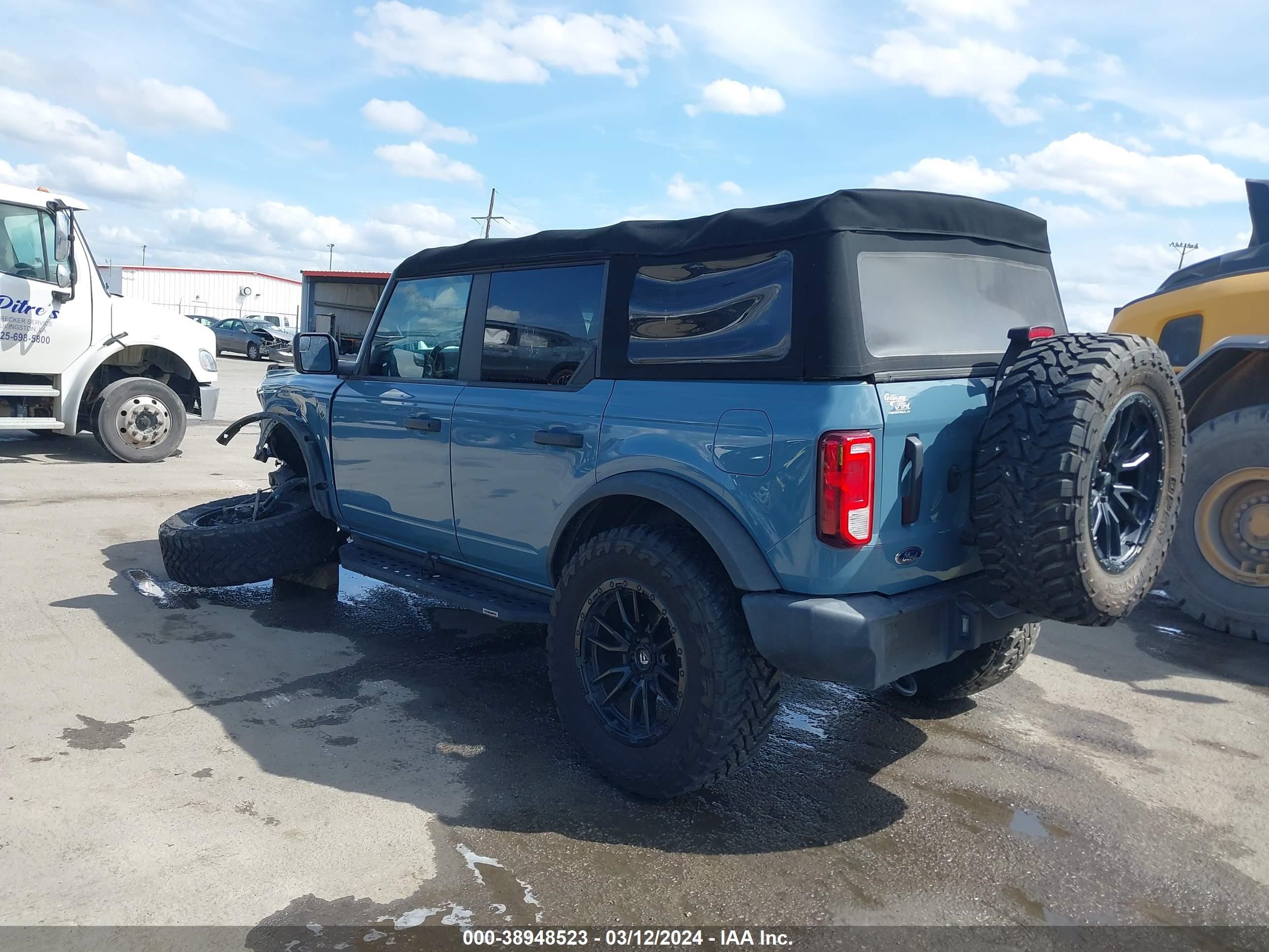 2021 Ford Bronco Big Bend vin: 1FMDE5BH2MLB06050