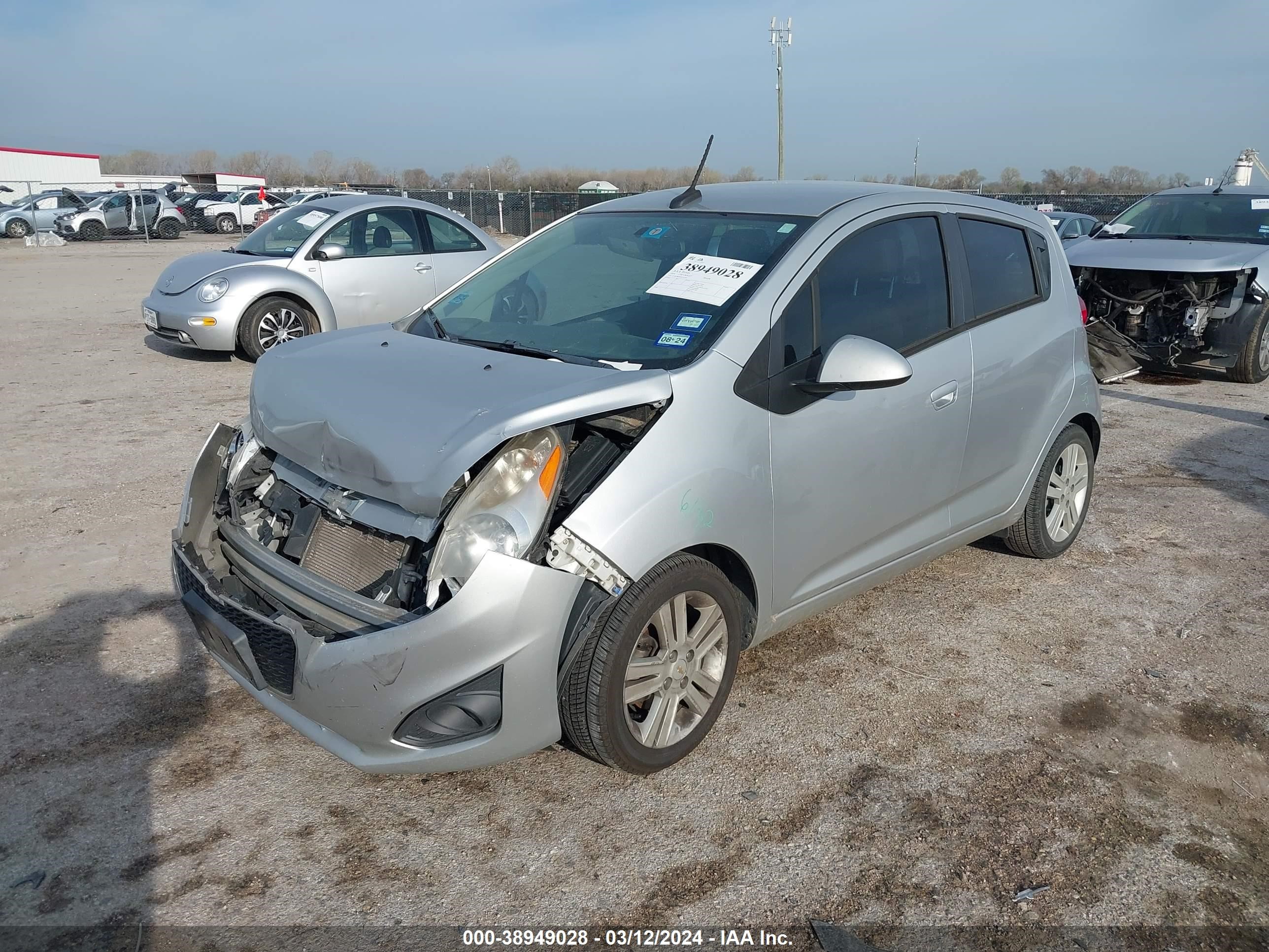 2014 Chevrolet Spark Ls Auto vin: KL8CB6S93EC527261