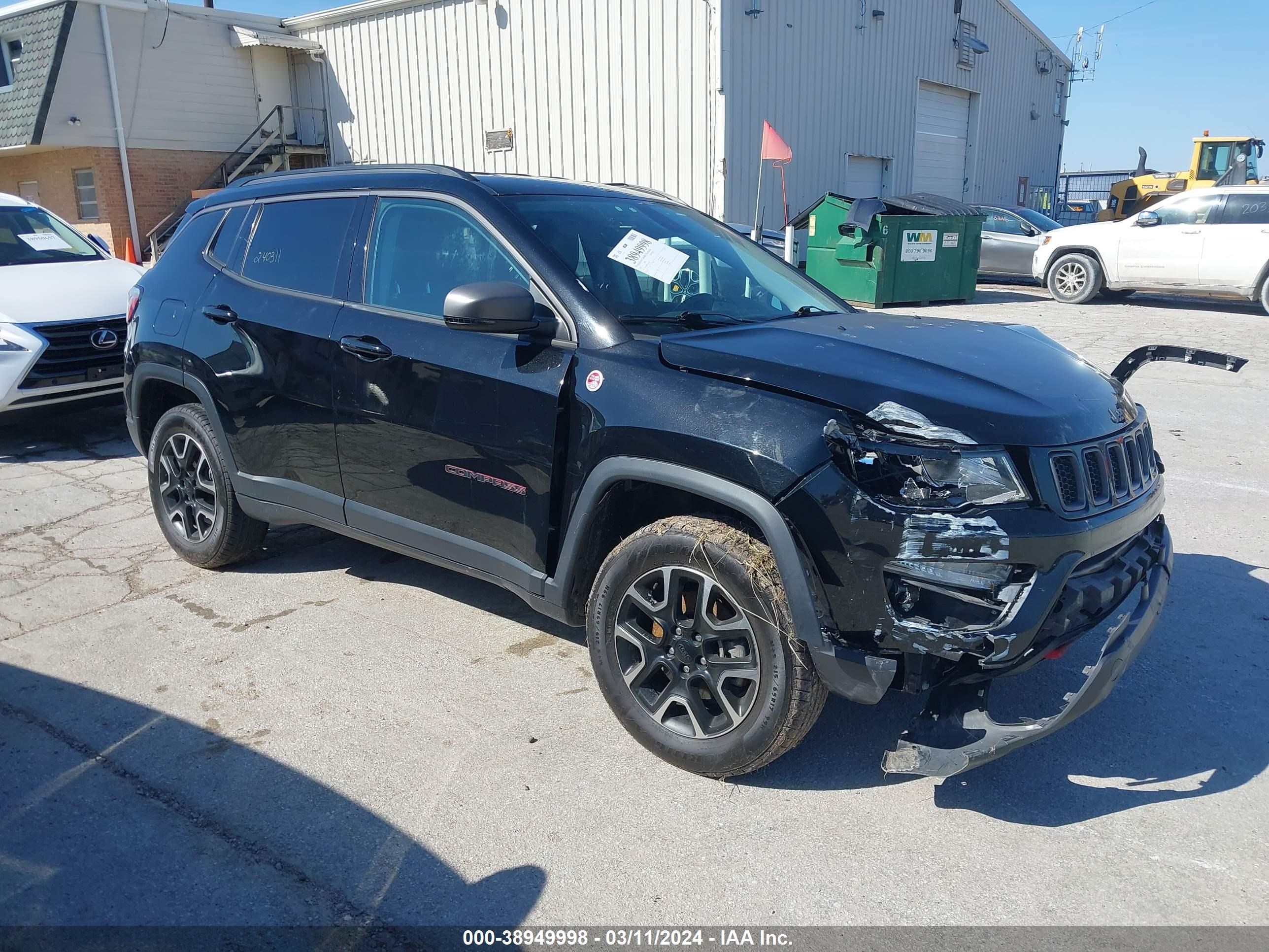 2020 Jeep Compass Trailhawk 4X4 vin: 3C4NJDDB3LT214784