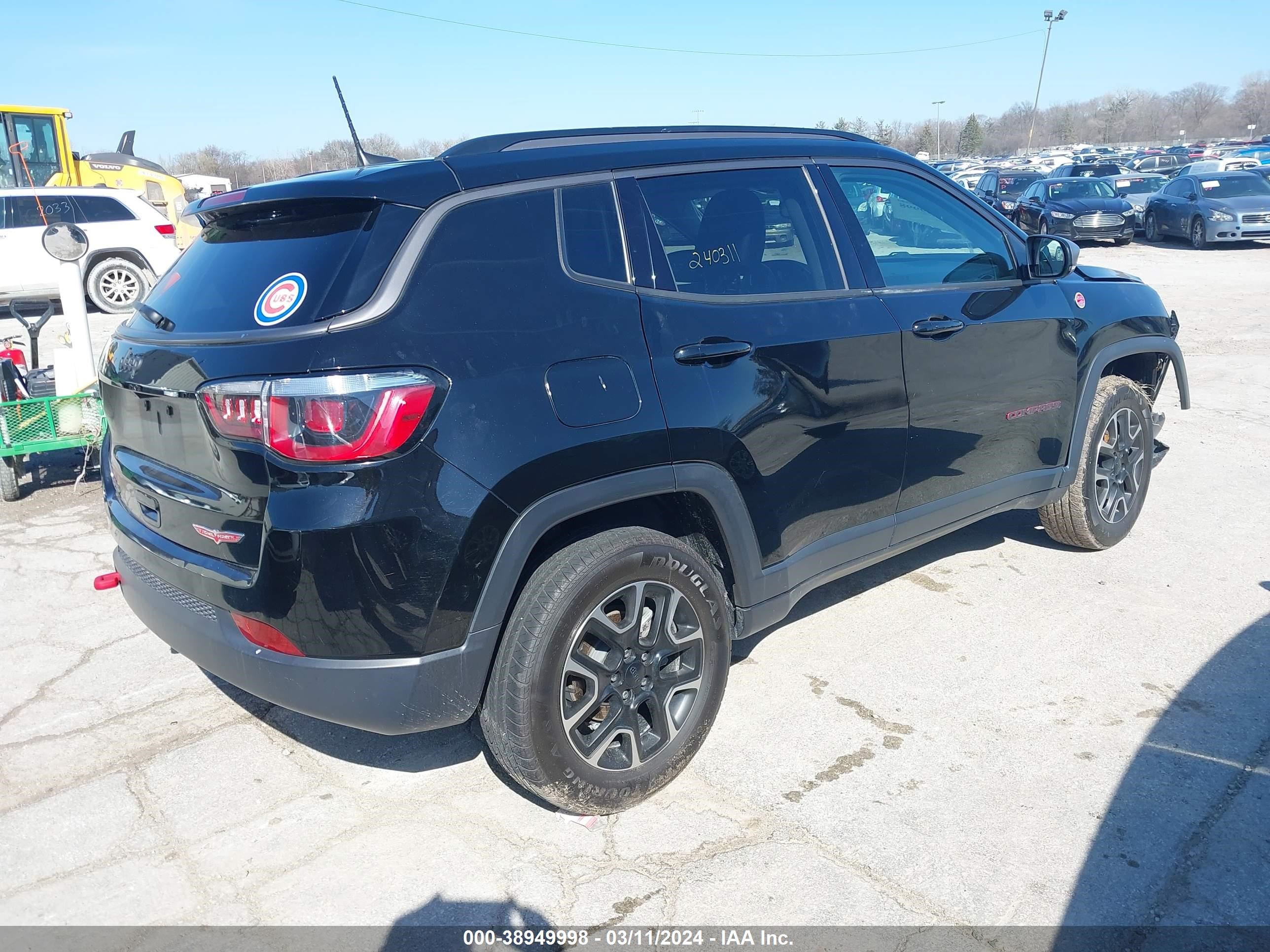 2020 Jeep Compass Trailhawk 4X4 vin: 3C4NJDDB3LT214784