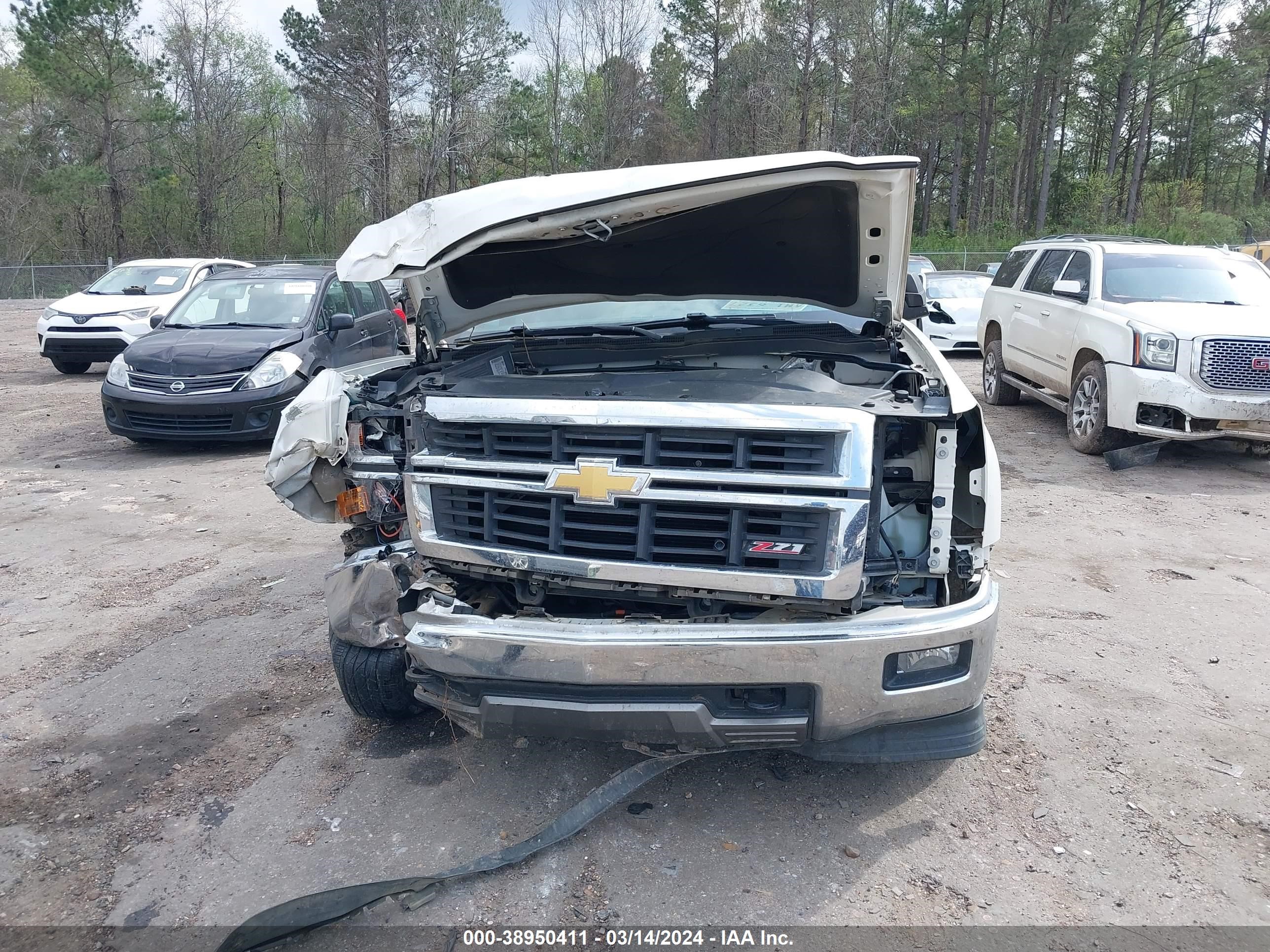 2014 Chevrolet Silverado 1500 2Lt vin: 3GCUKREC7EG166151