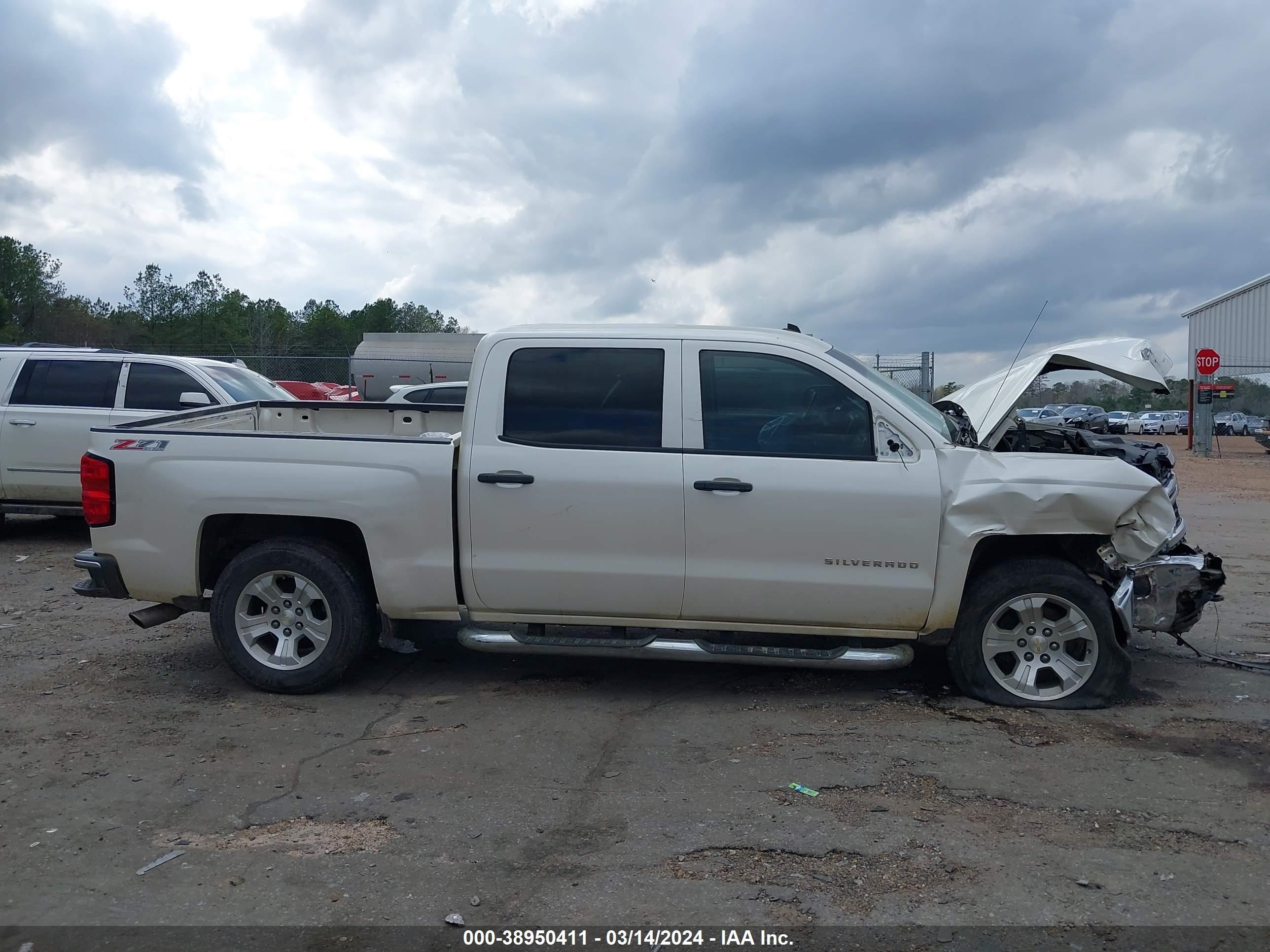 2014 Chevrolet Silverado 1500 2Lt vin: 3GCUKREC7EG166151