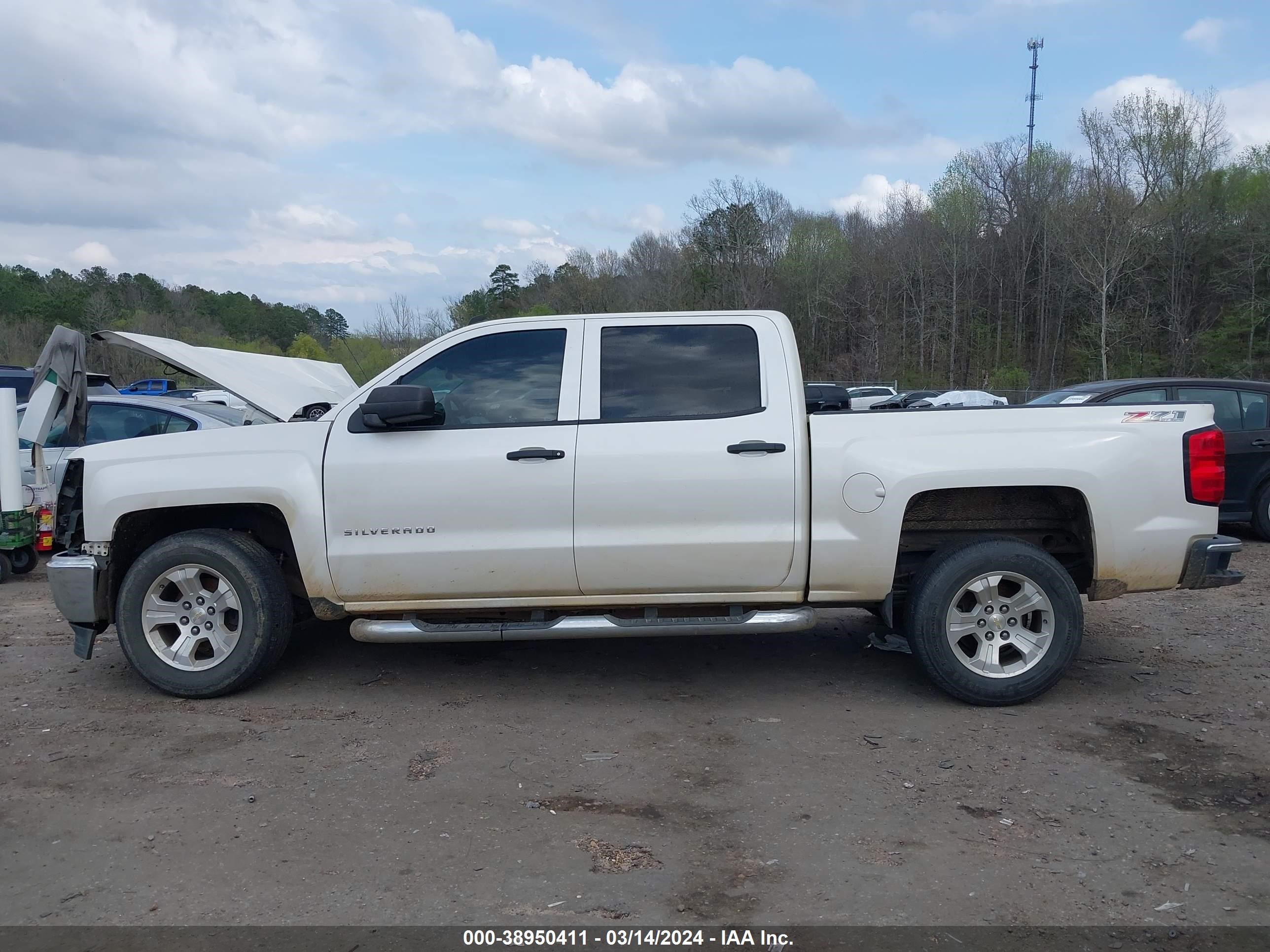 2014 Chevrolet Silverado 1500 2Lt vin: 3GCUKREC7EG166151