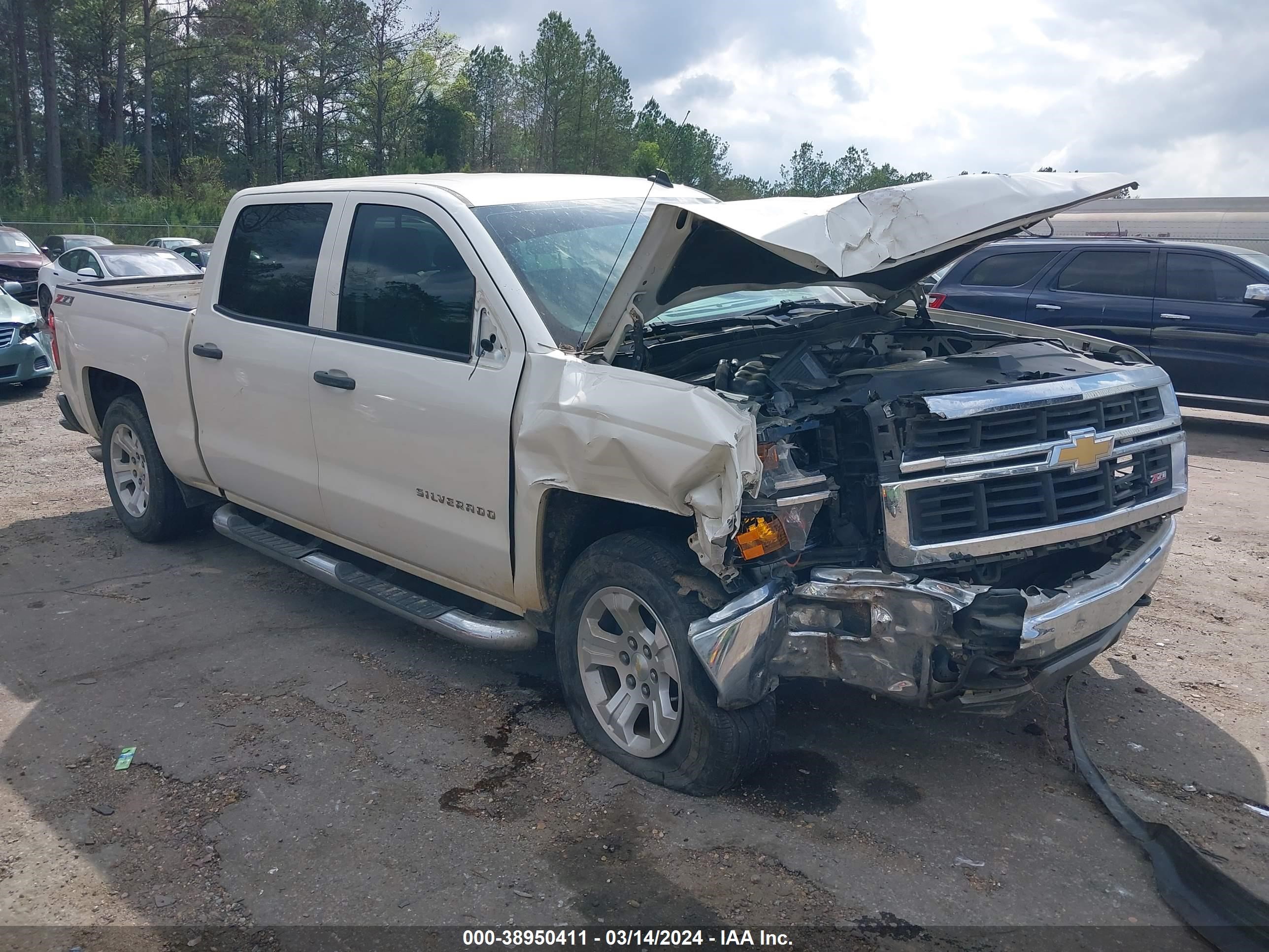 2014 Chevrolet Silverado 1500 2Lt vin: 3GCUKREC7EG166151