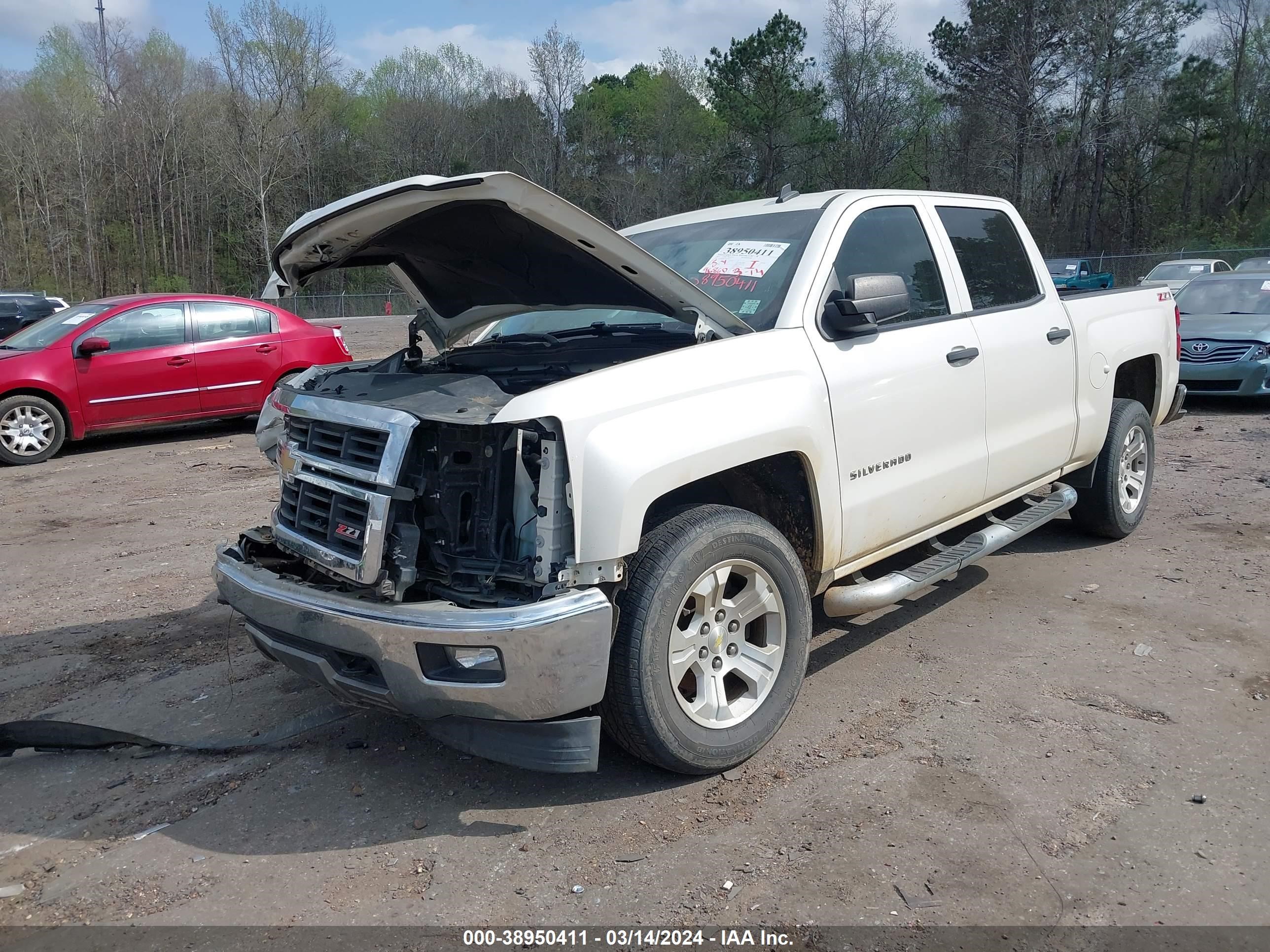 2014 Chevrolet Silverado 1500 2Lt vin: 3GCUKREC7EG166151