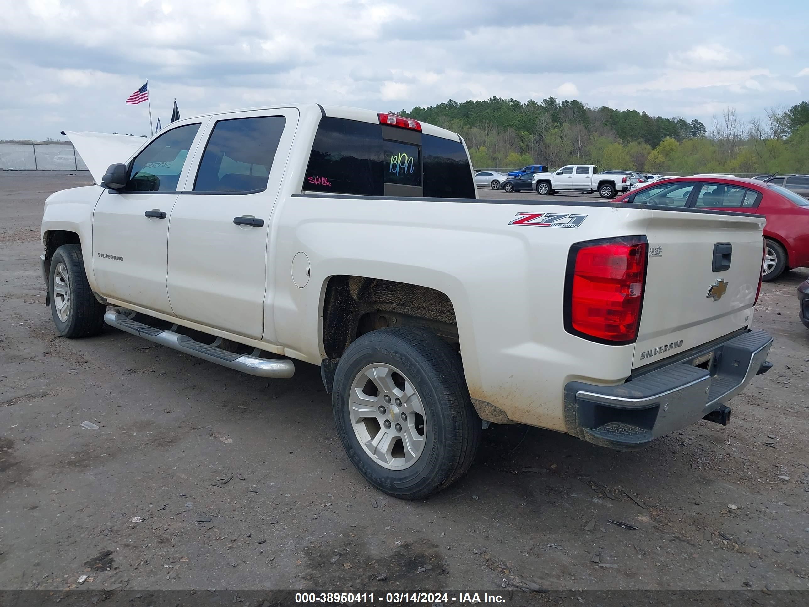 2014 Chevrolet Silverado 1500 2Lt vin: 3GCUKREC7EG166151