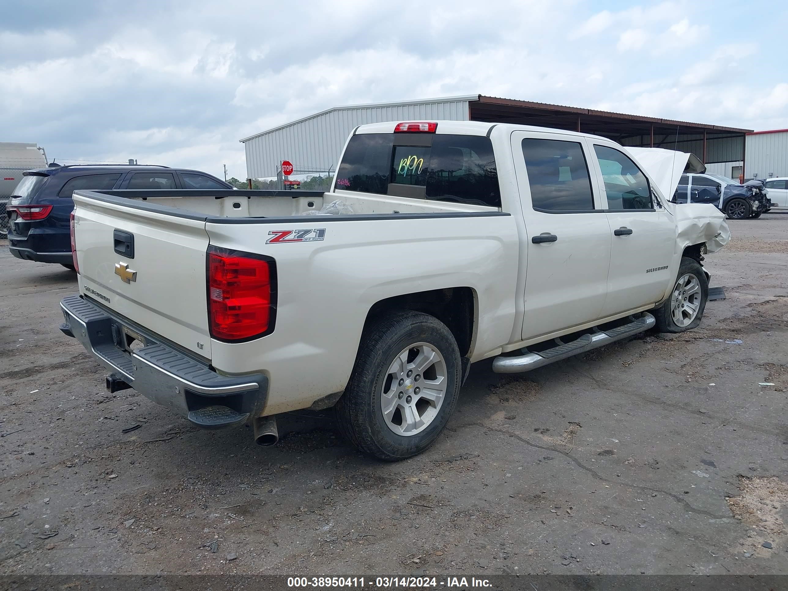 2014 Chevrolet Silverado 1500 2Lt vin: 3GCUKREC7EG166151