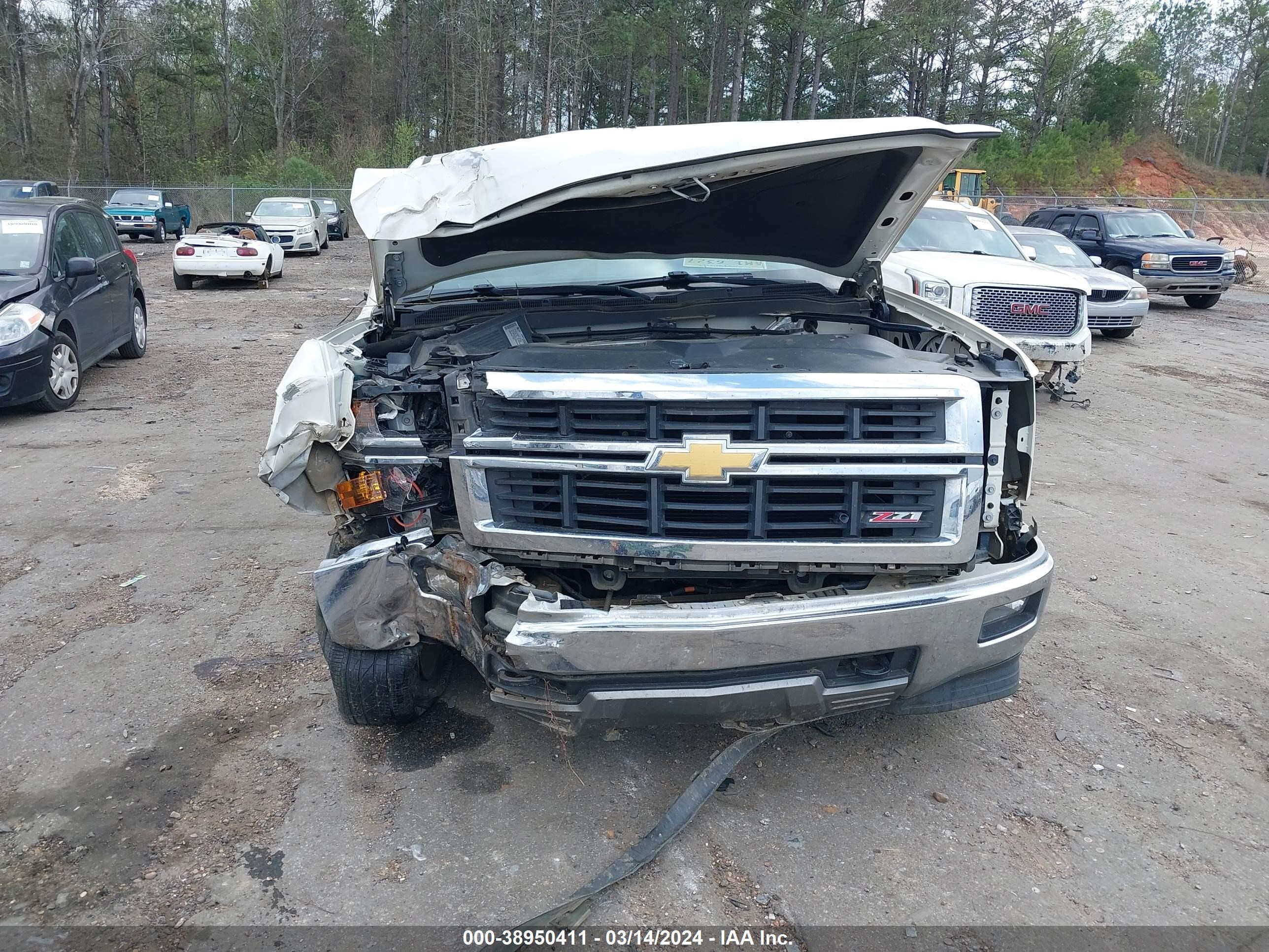 2014 Chevrolet Silverado 1500 2Lt vin: 3GCUKREC7EG166151